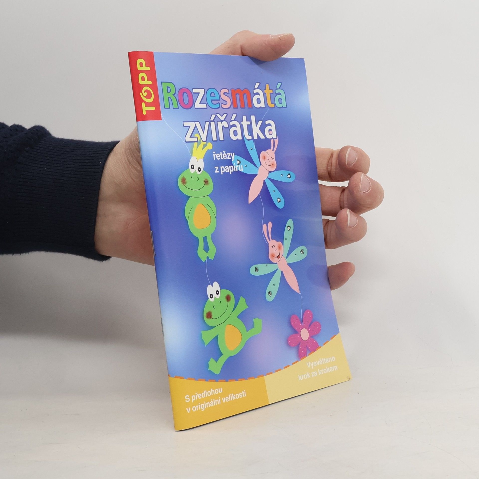 Angelika Kipp Rozesmátá zvířátka: řetězy z papíru