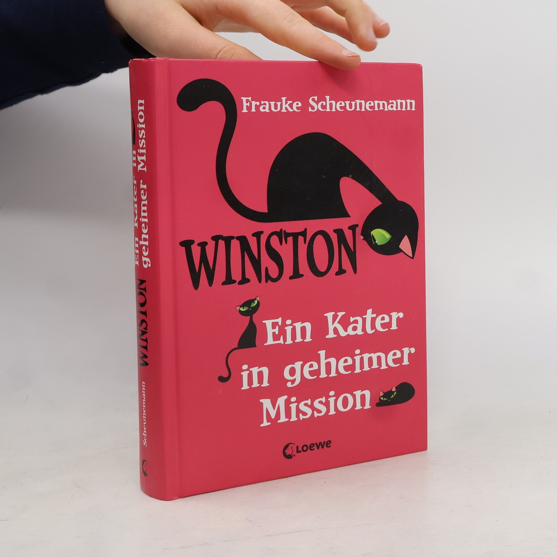 Frauke Scheunemann Winston: ein Kater in geheimer Mission