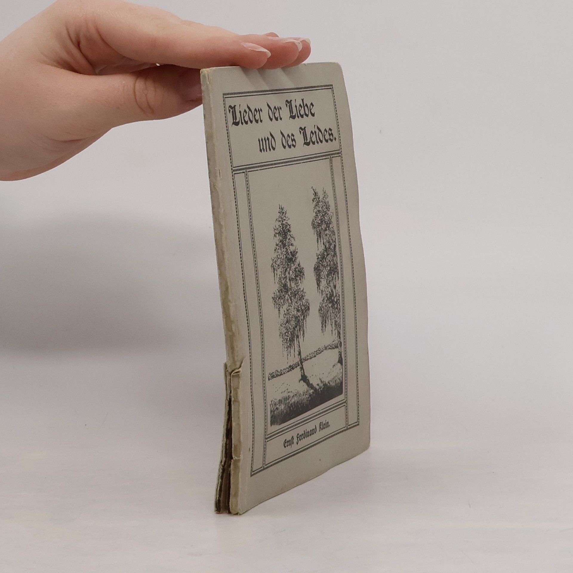 Various authors Lieder der Liebe und des Leides