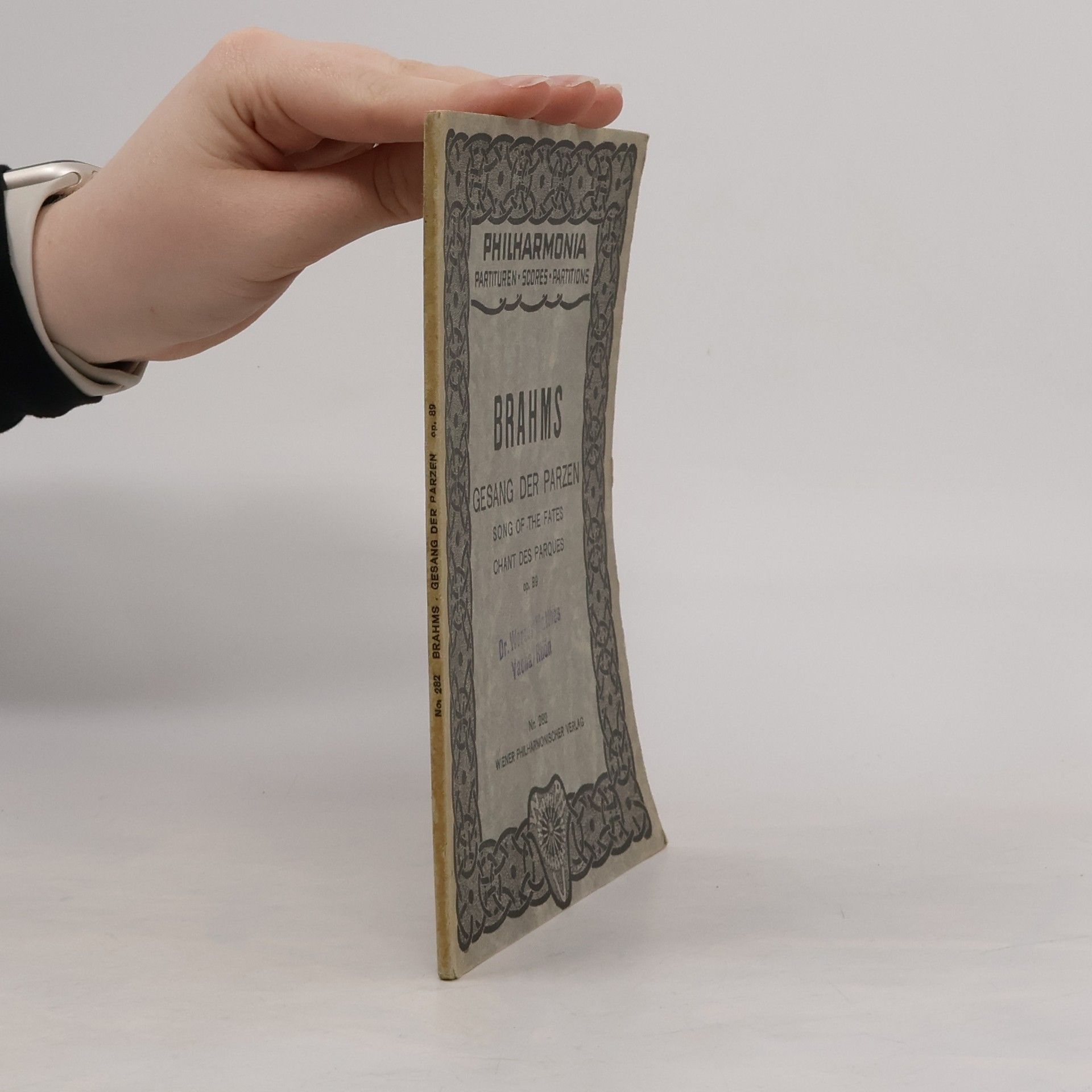 Johannes Brahms  Gesang der Parzen