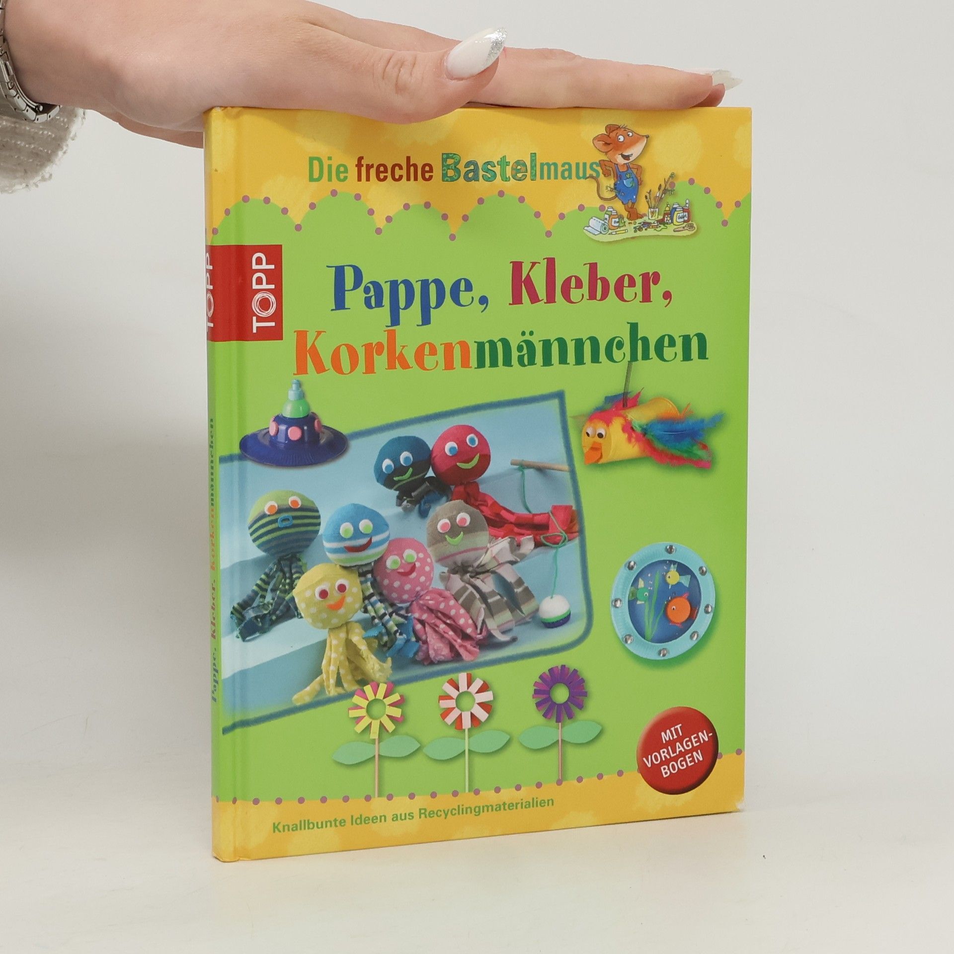 Pia Deges Pappe, Kleber, Korkenmännchen