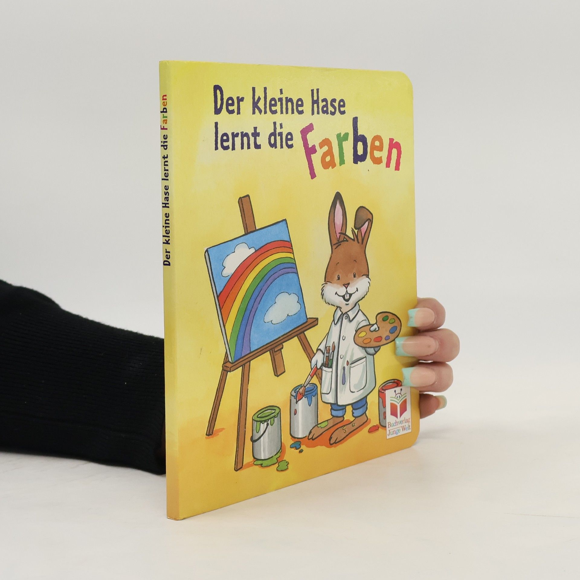 Der kleine Hase lernt die Farben