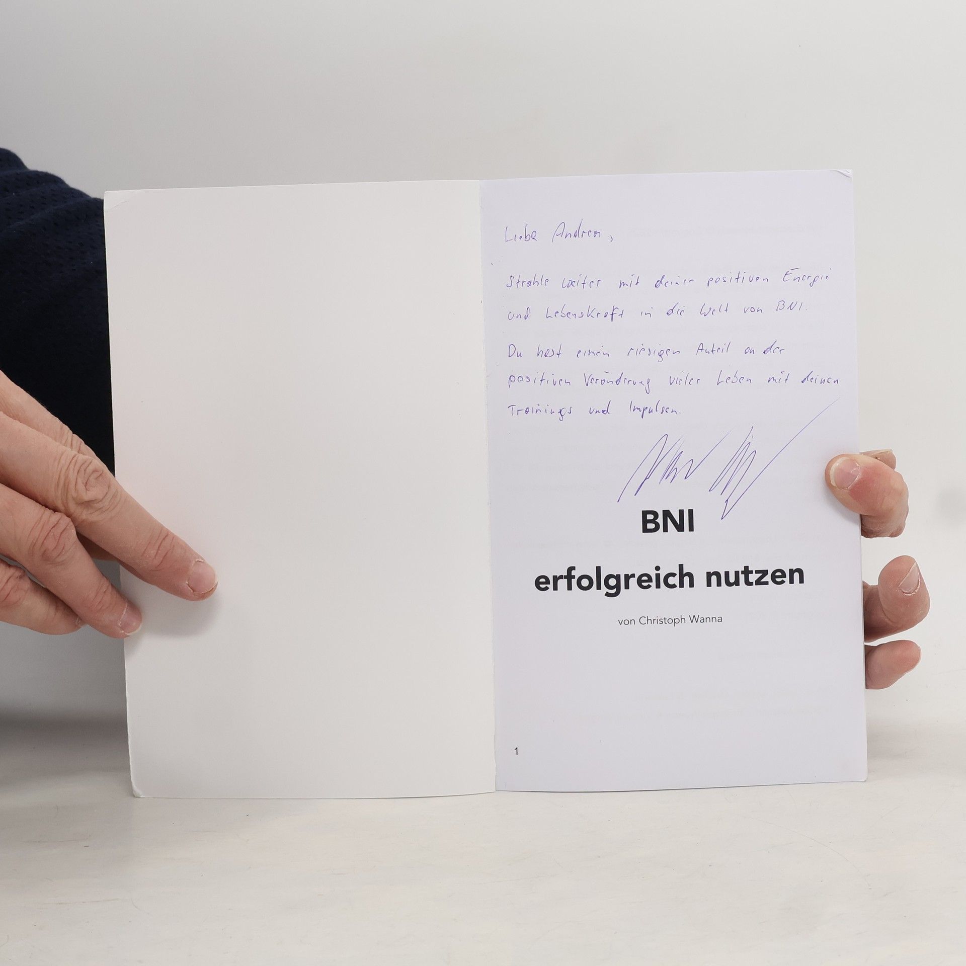 Christoph Wanna BNI erfolgreich nutzen