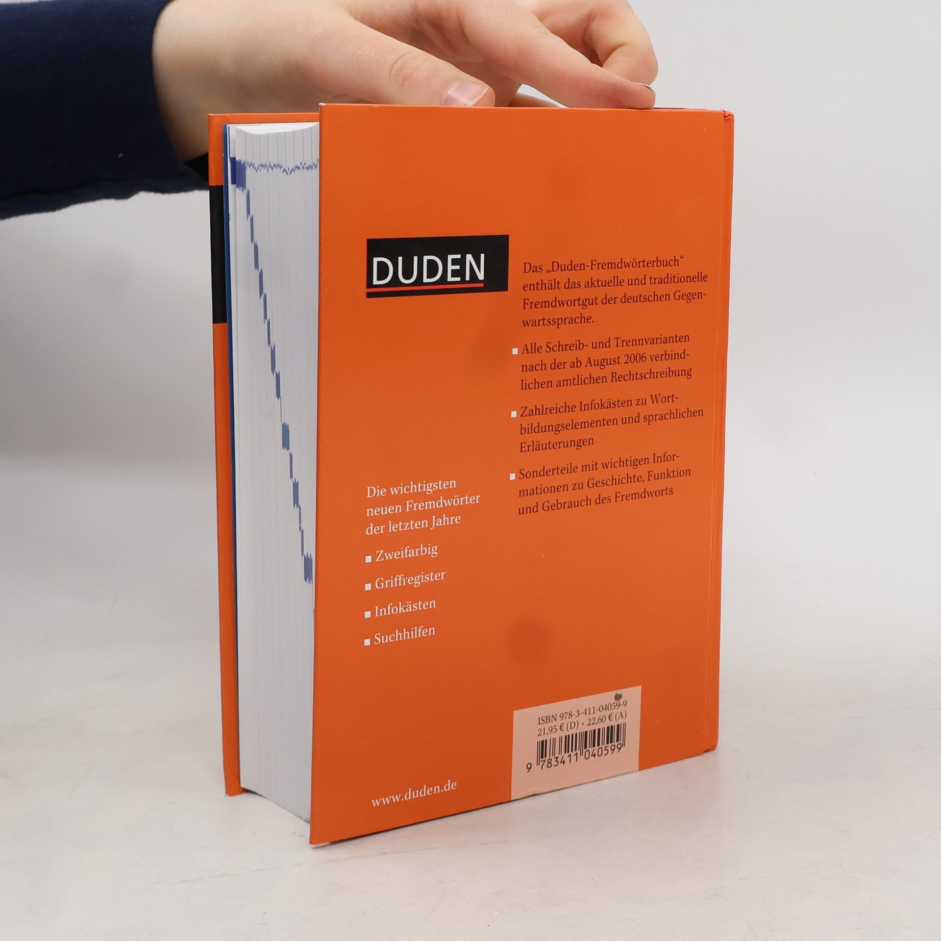 Ursula Kraif Duden - das Fremdwörterbuch