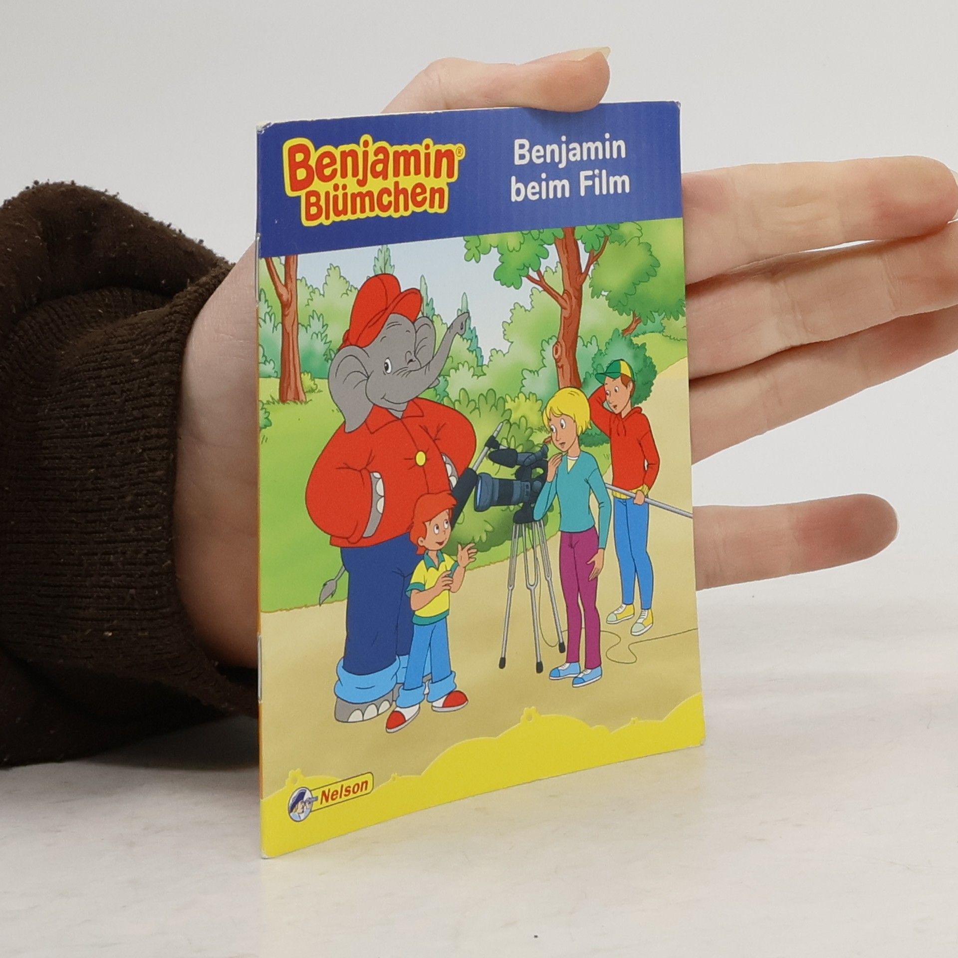 Auteurscollectief Benjamin Blümchen. Benjamin beim Film