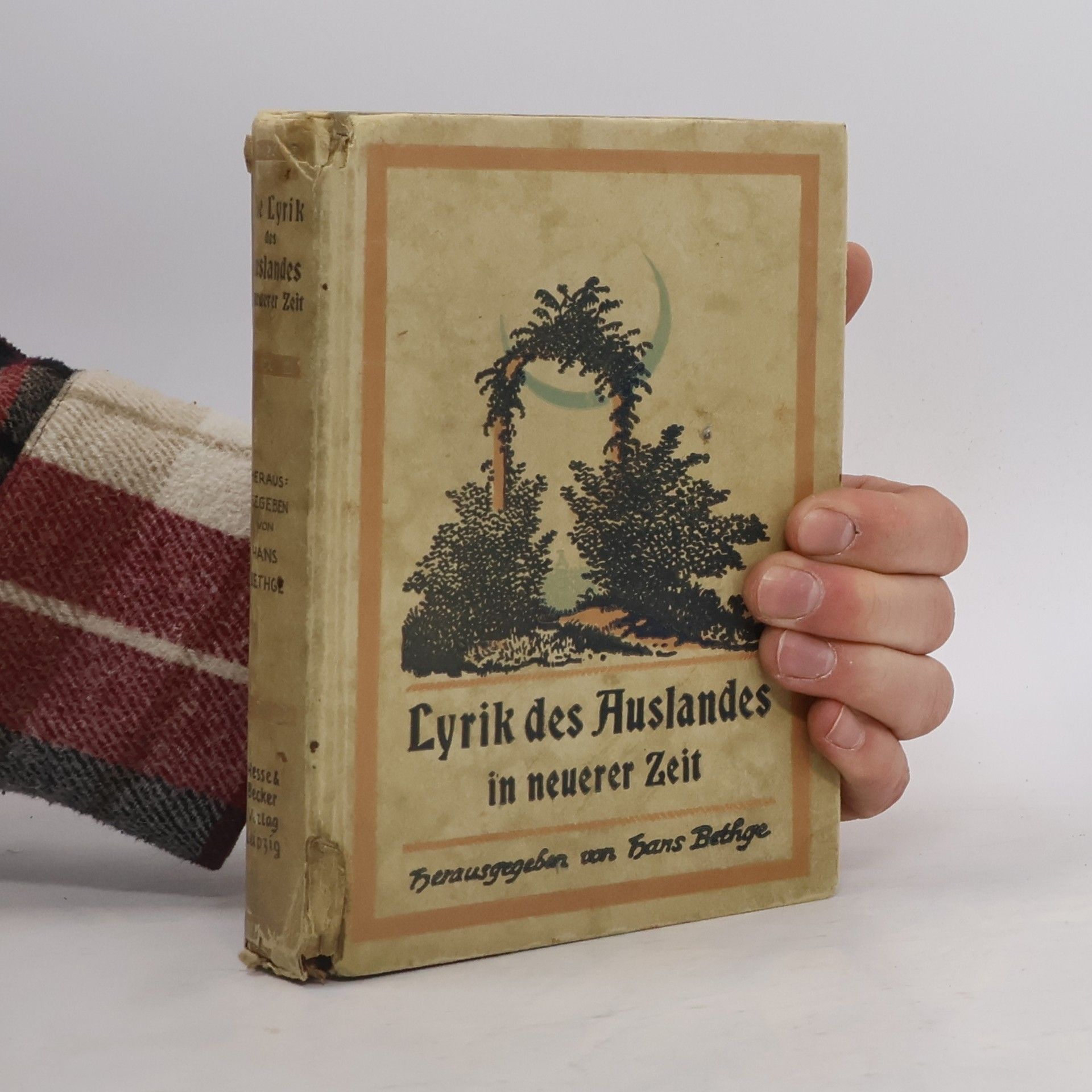 Hans Bethge Lyrik des Auslandes in neuerer Zeit