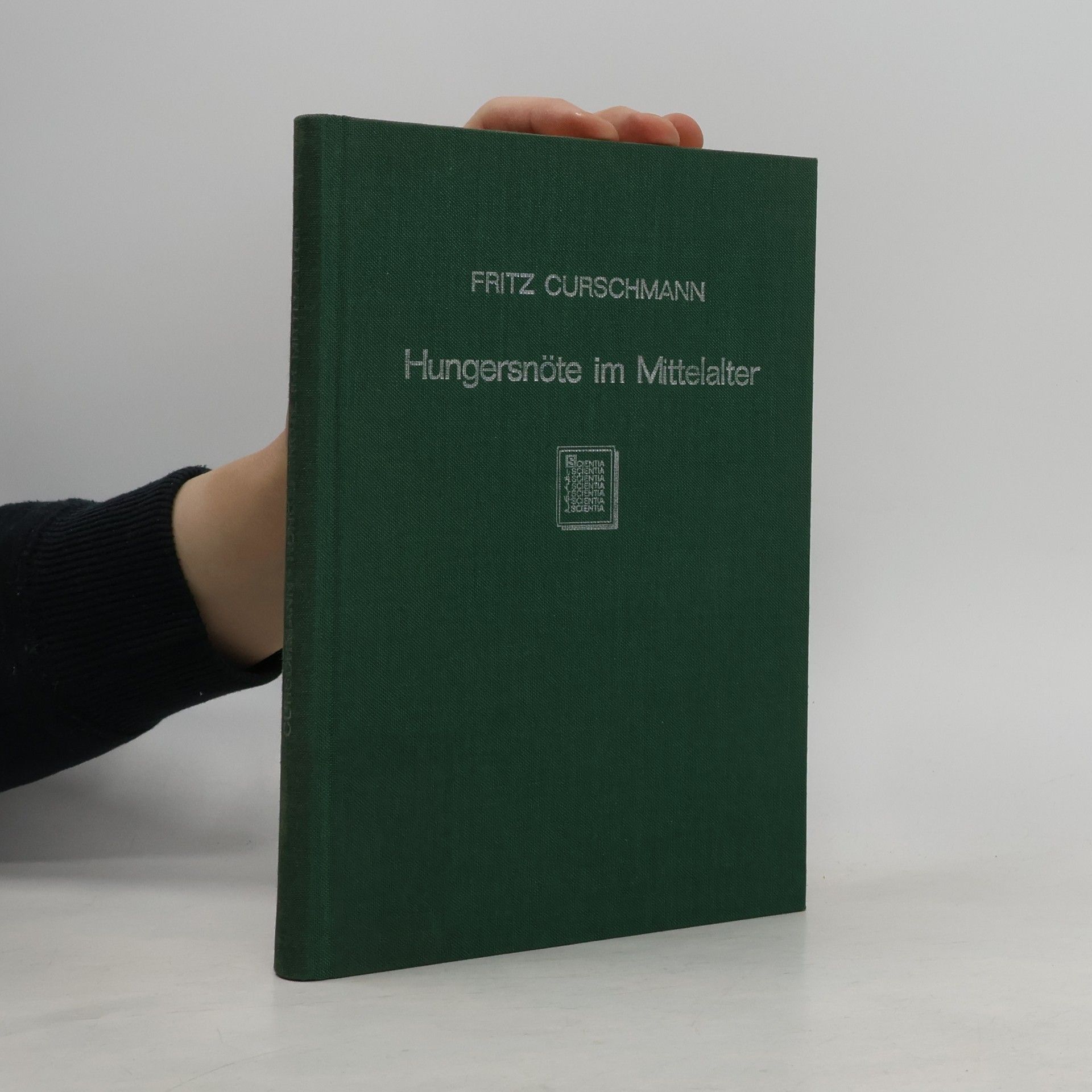 Curschmann Fritz Hungersnöte im Mittelalter