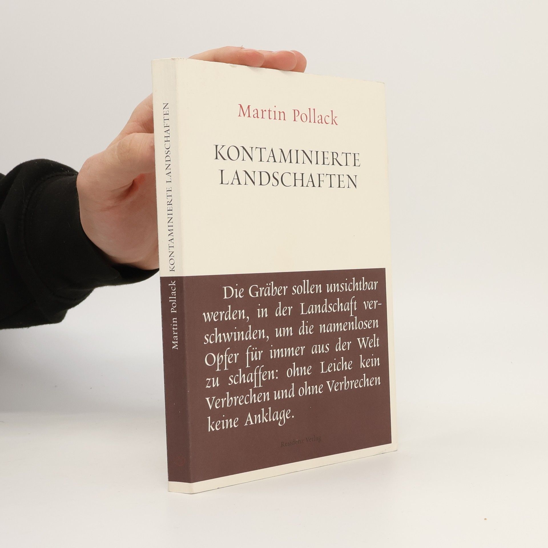 Martin Pollack Kontaminierte Landschaften