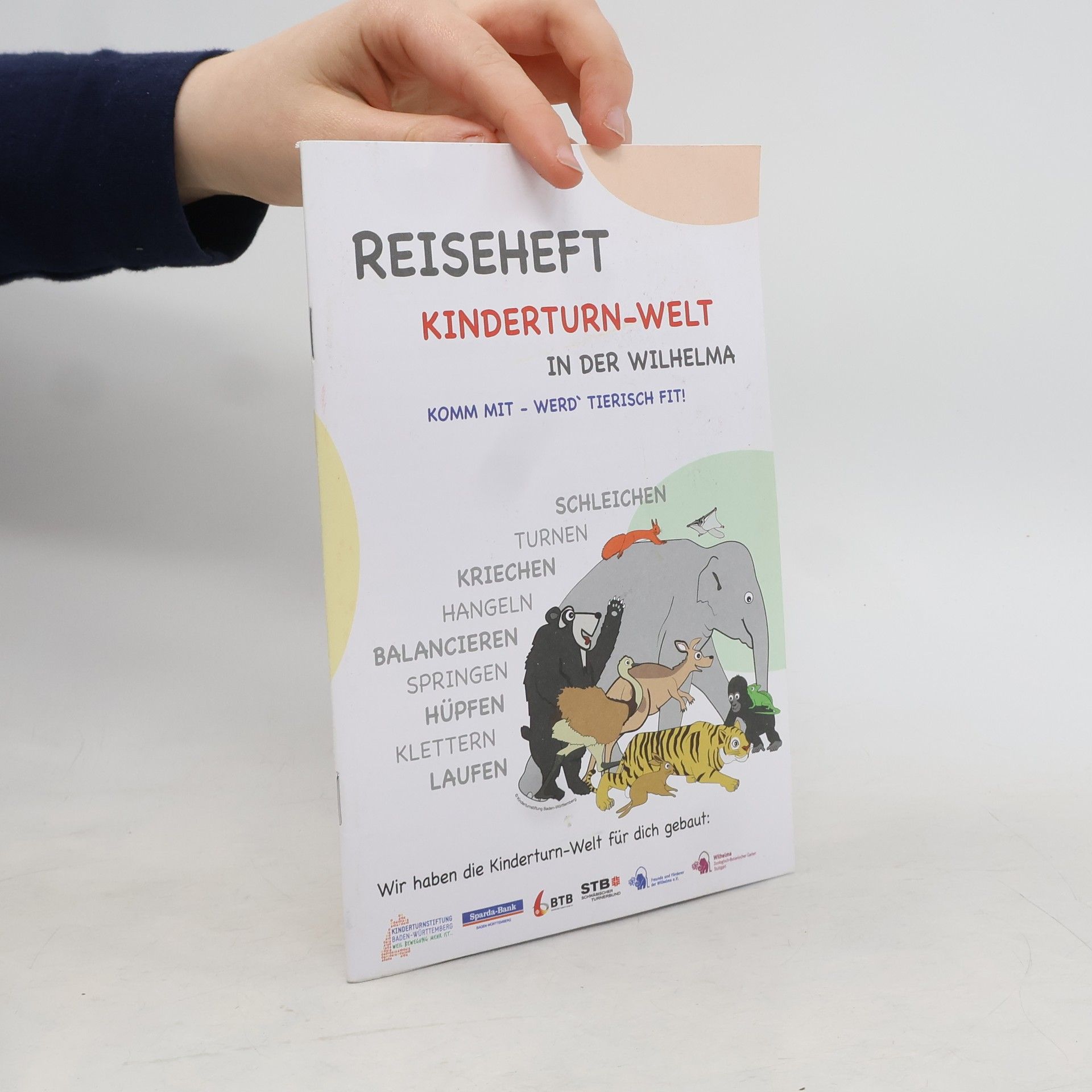 Wolfgang Berchtold Reiseheft Kinderturn-Welt in der Wilhelma