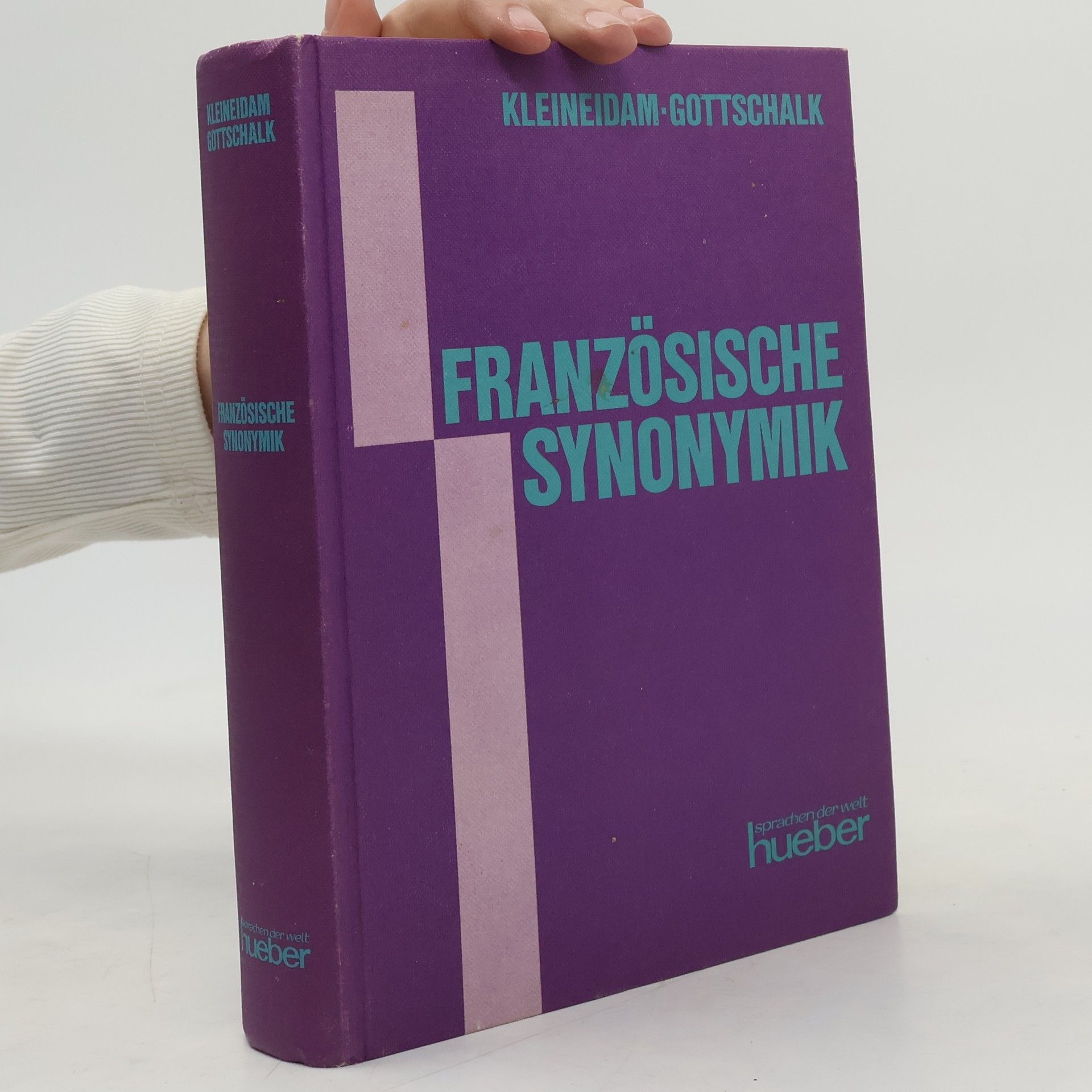 Hartmut Kleineidam Französische Synonymik
