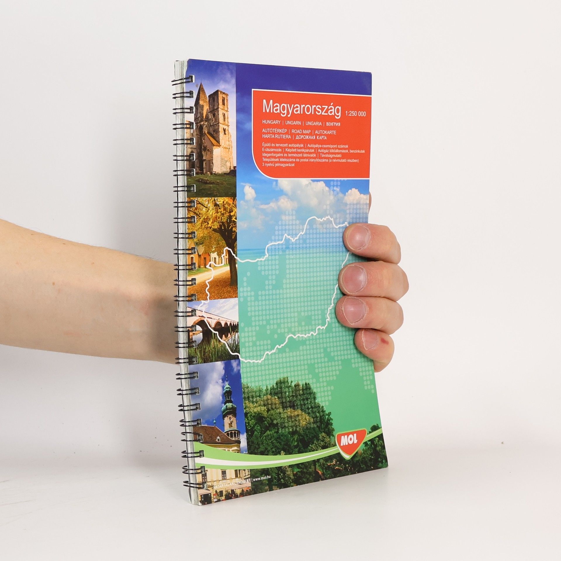 Kolektív autorov Magyarország. 1: 250 000