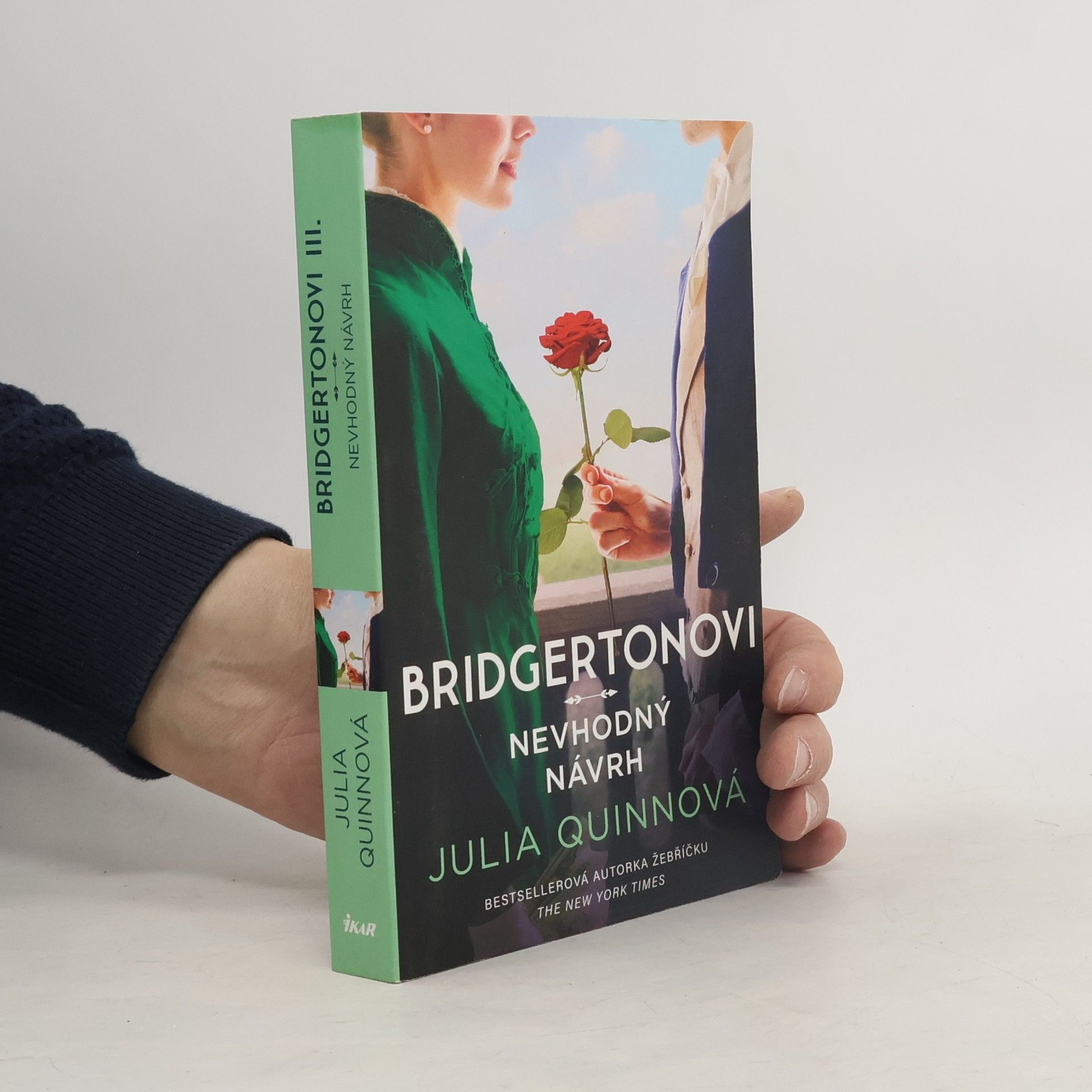 Julie Quinnová Bridgertonovi. Nevhodný návrh