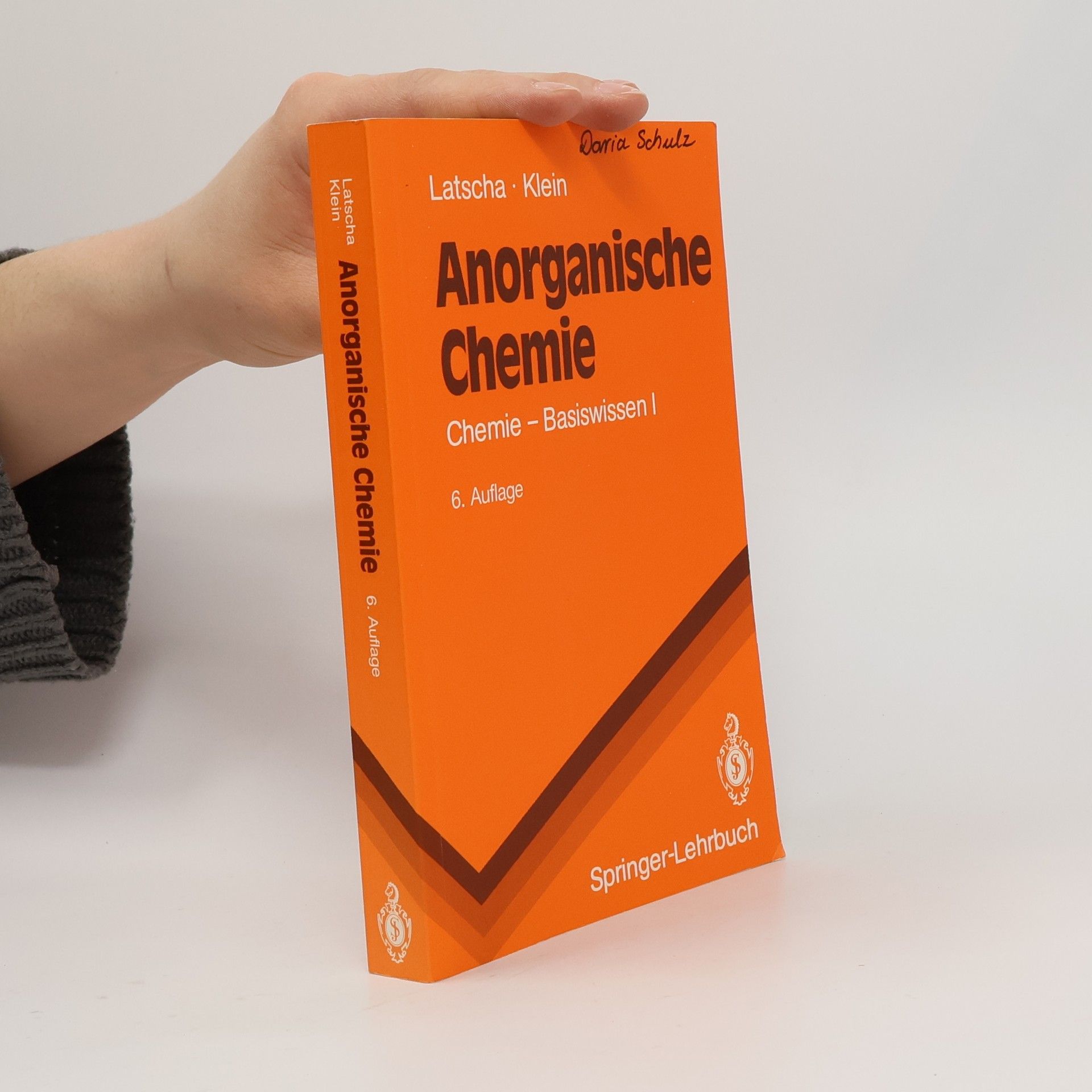 Hans Peter Latscha Anorganische Chemie