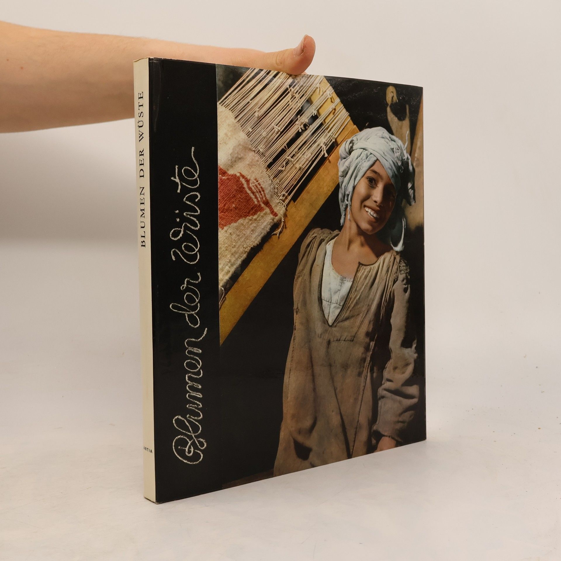 W. Forman Blumen der Wüste : ägyptische Kinder weben Bildteppiche