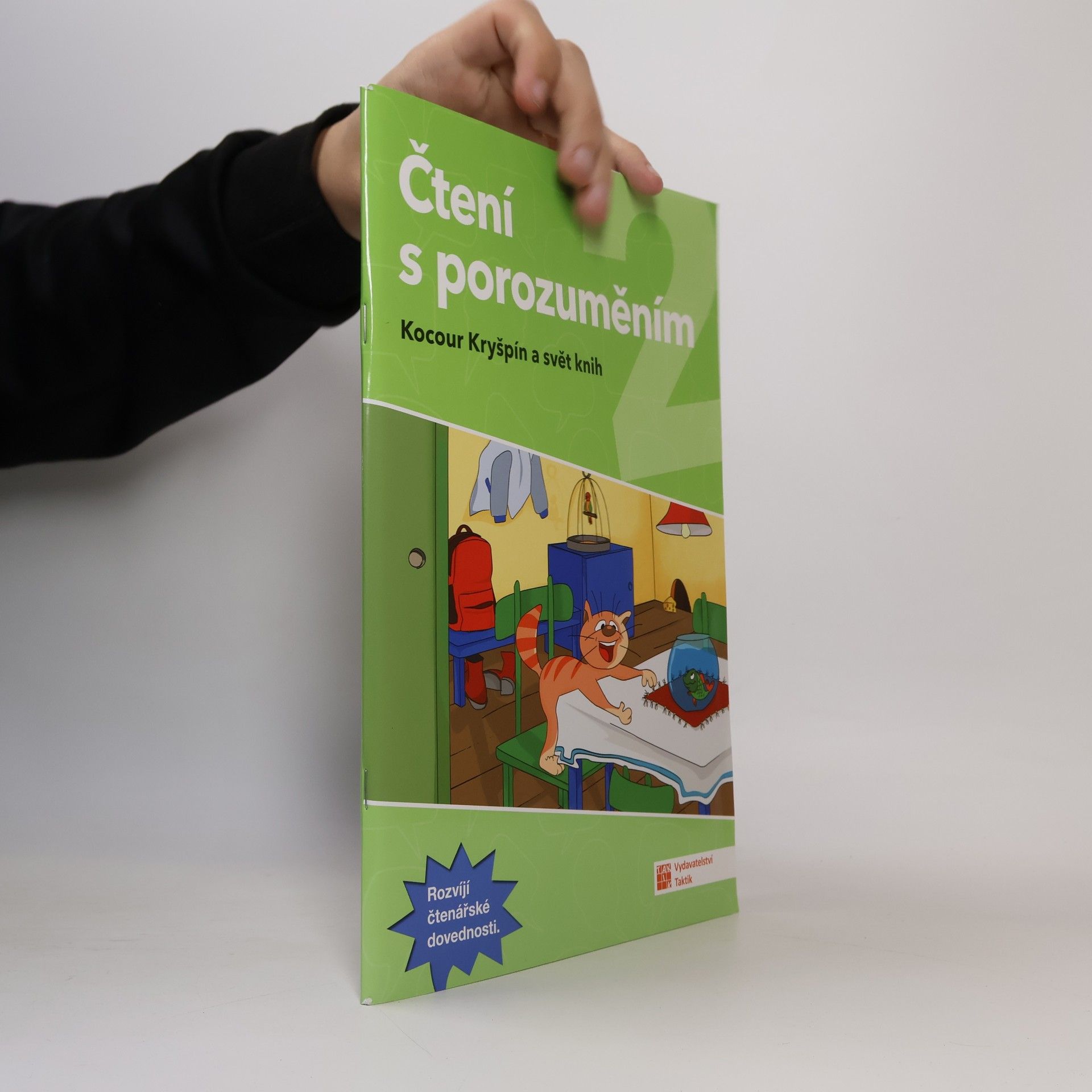 Monika Linhartová Čtení s porozuměním 2 : Kocour Kryšpín a svět knih
