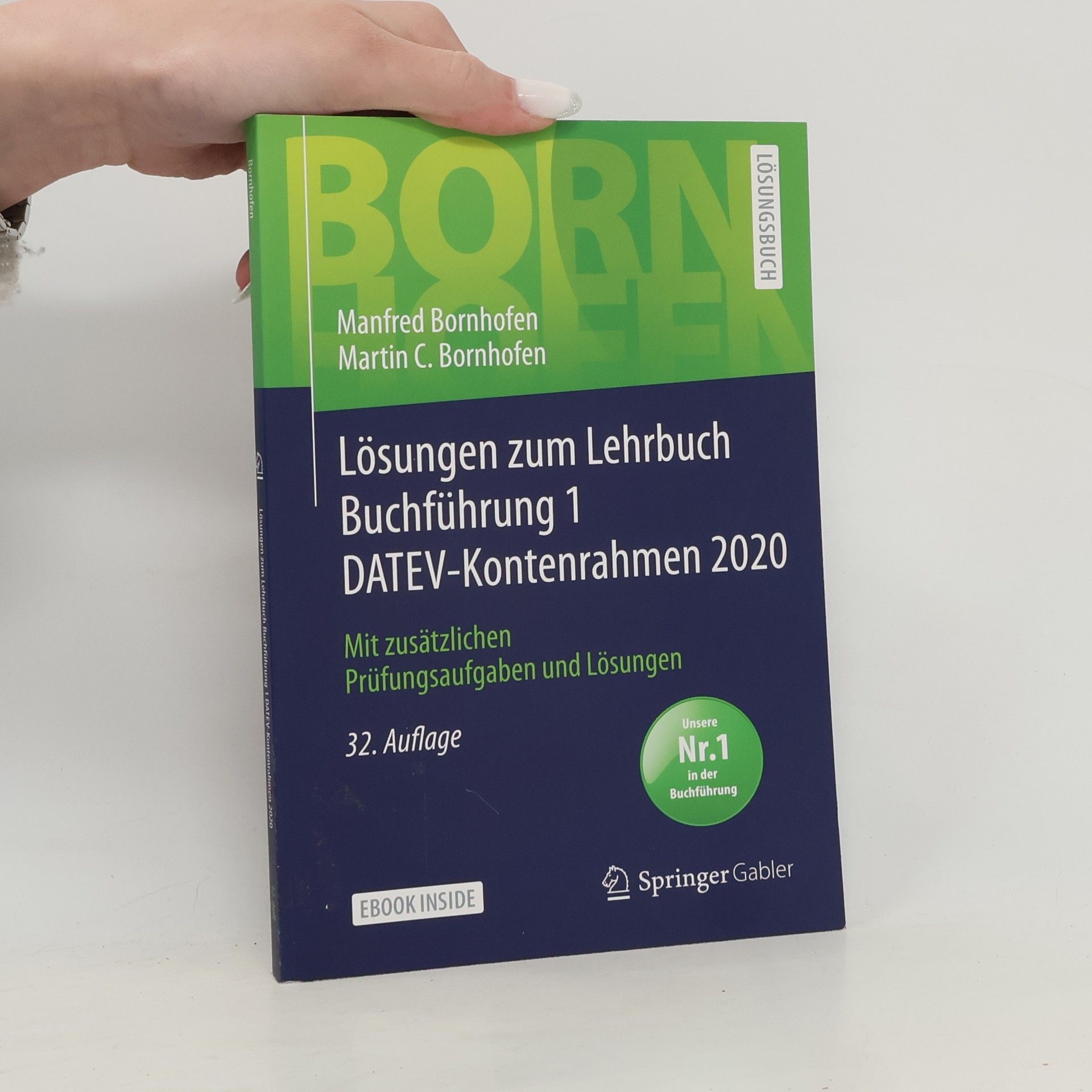 Manfred Bornhofen Bornhofen Buchführung - 1: Lösungen zum Lehrbuch Buchführung 1 DATEV-Kontenrahmen 2020
