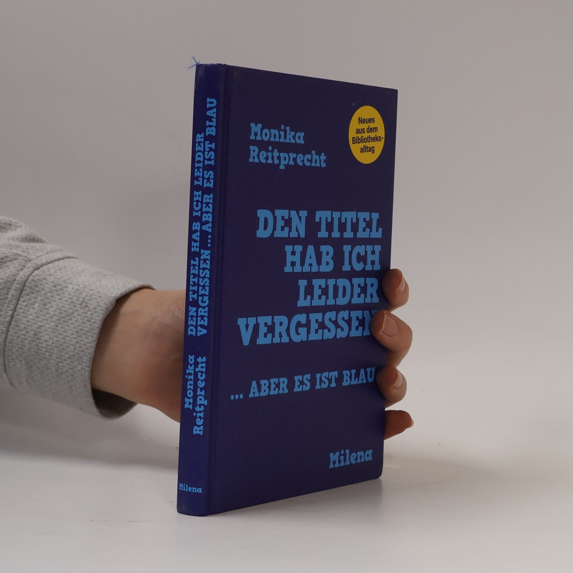 Monika Reitprecht Den Titel hab ich leider vergessen … aber es ist blau