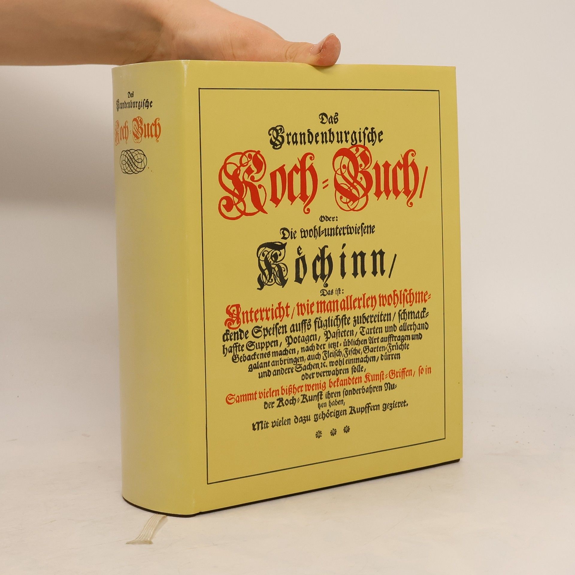 Maria Sophia Schellhammer Das Brandenburgische Koch-Buch oder: Die wohl-unterwiesene Koechinn