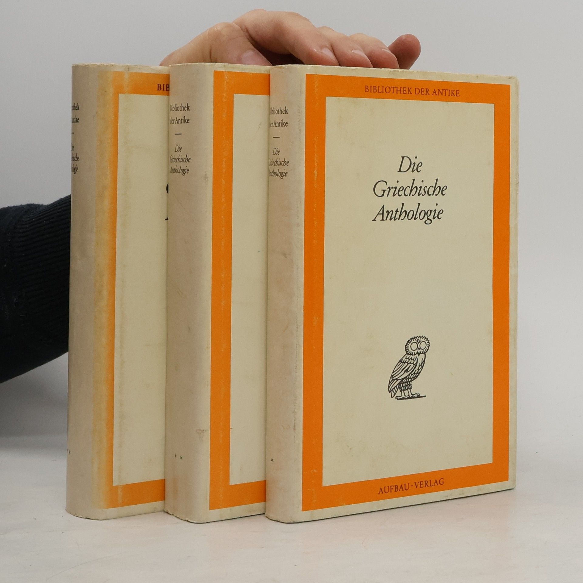 Dietrich Ebener Die Griechische Anthologie 1-3