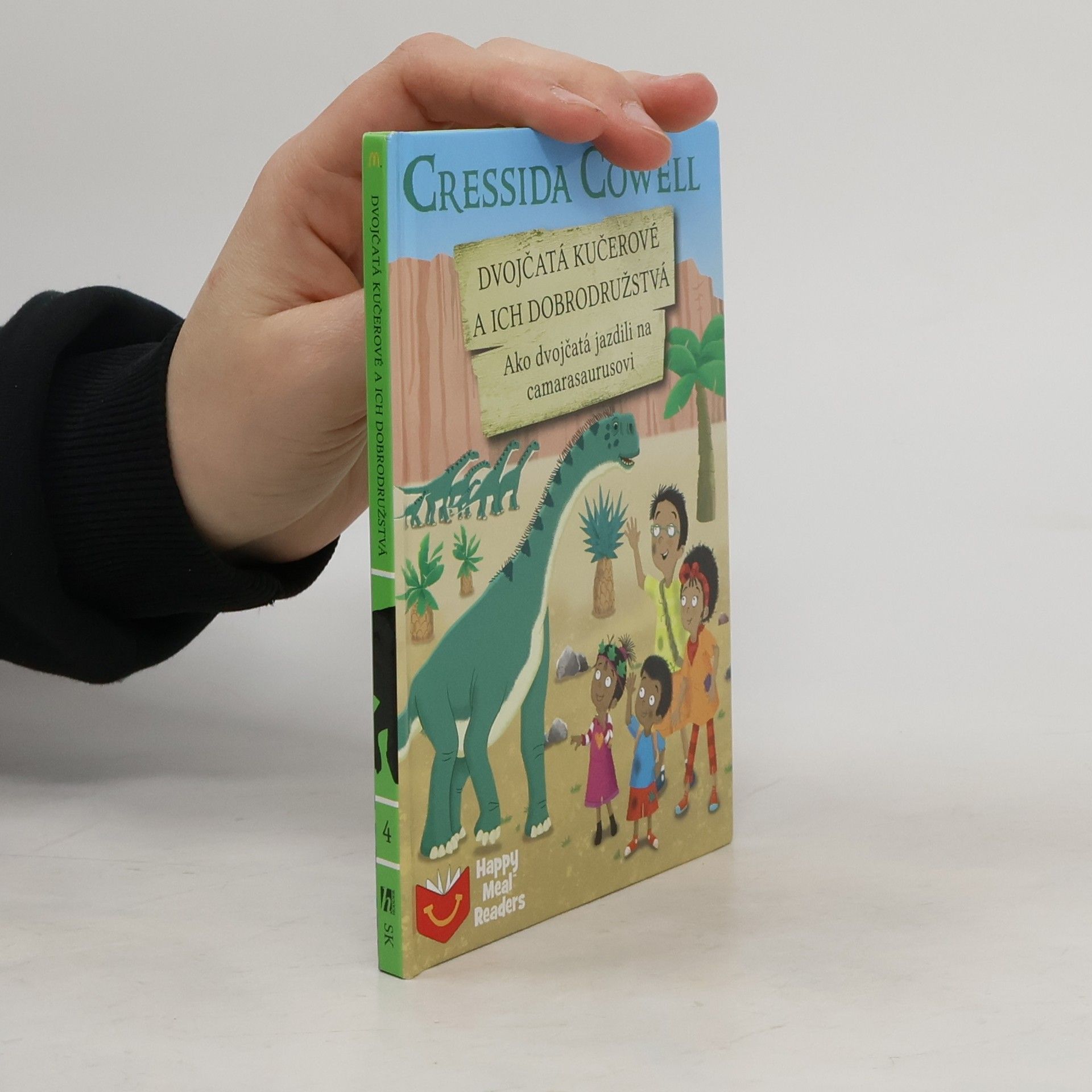 Cressida Cowell Dvojčatá Kučerové a ich dobrodružstvá. Ako dvojčatá jazdili na camarasaurusovi