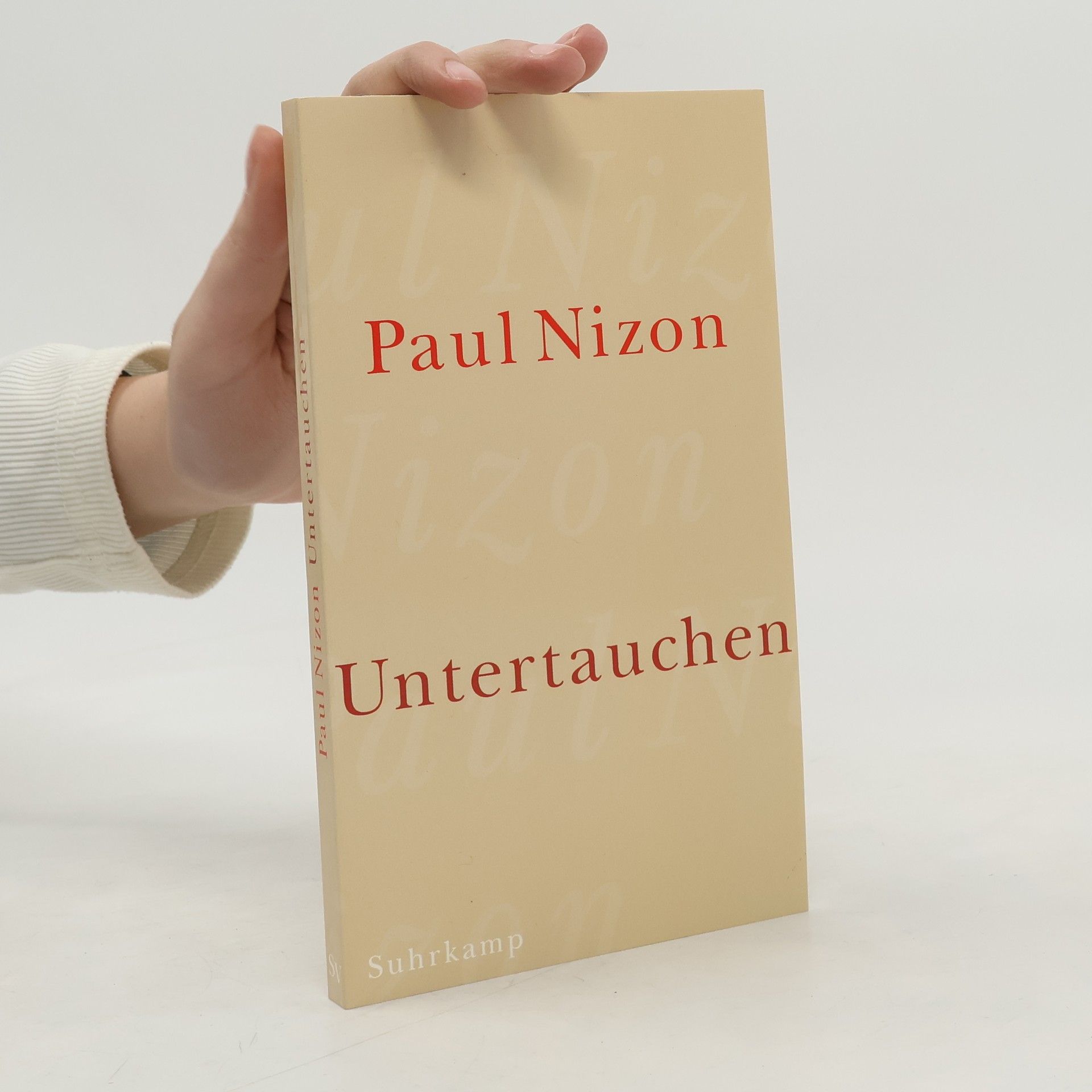 Paul Nizon Im Bauch des Wals