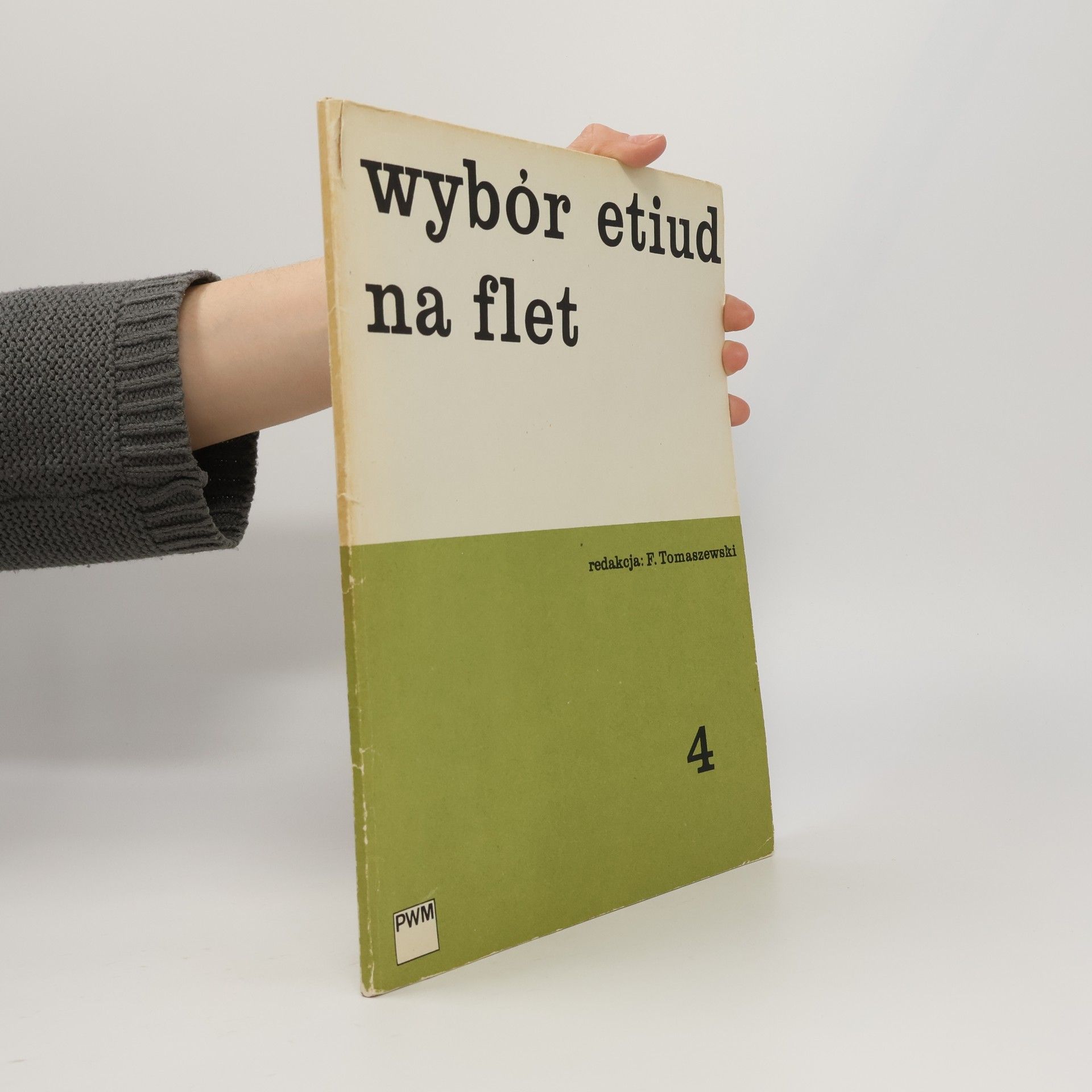 Feliks Tomaszewski Wybór etiud na flet 4