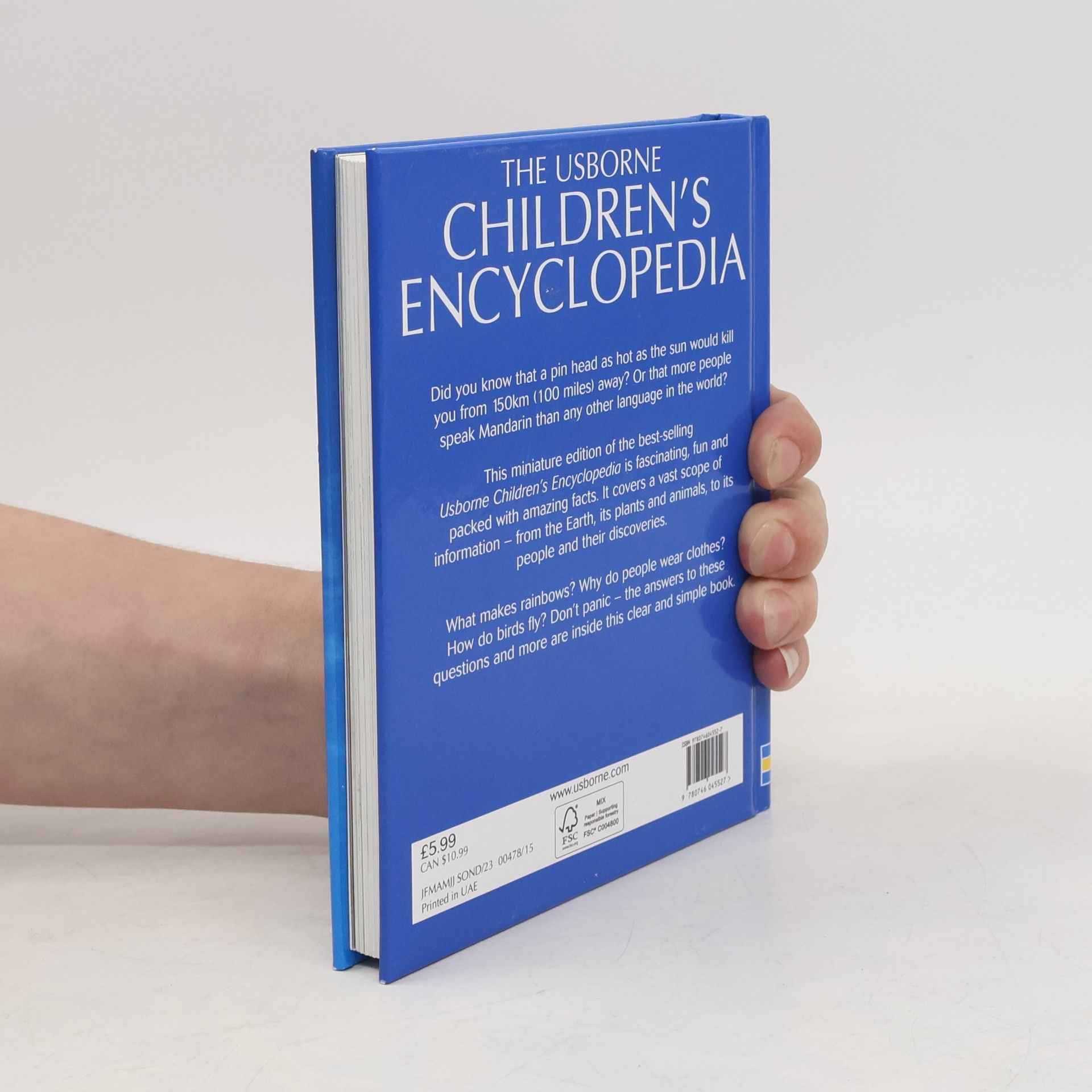 Jane Elliott The Usborne Children's Encyclopedia