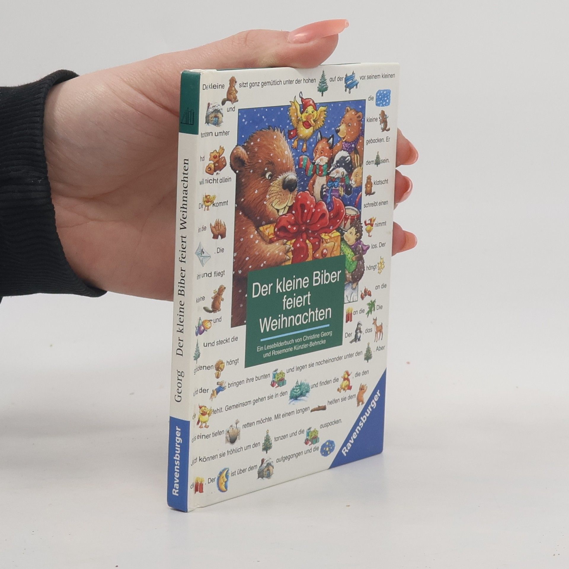 Christine Georg Der kleine Biber feiert Weihnachten