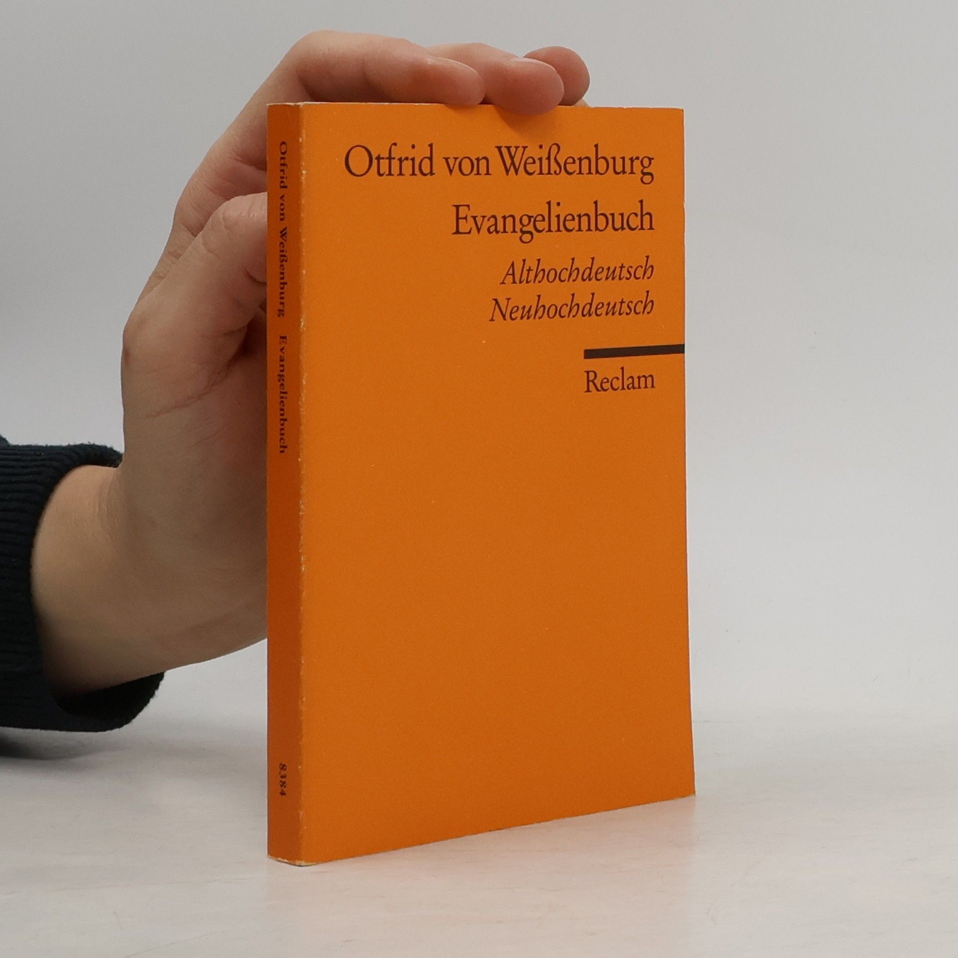 Otfrid von Weißenburg Evangelienbuch