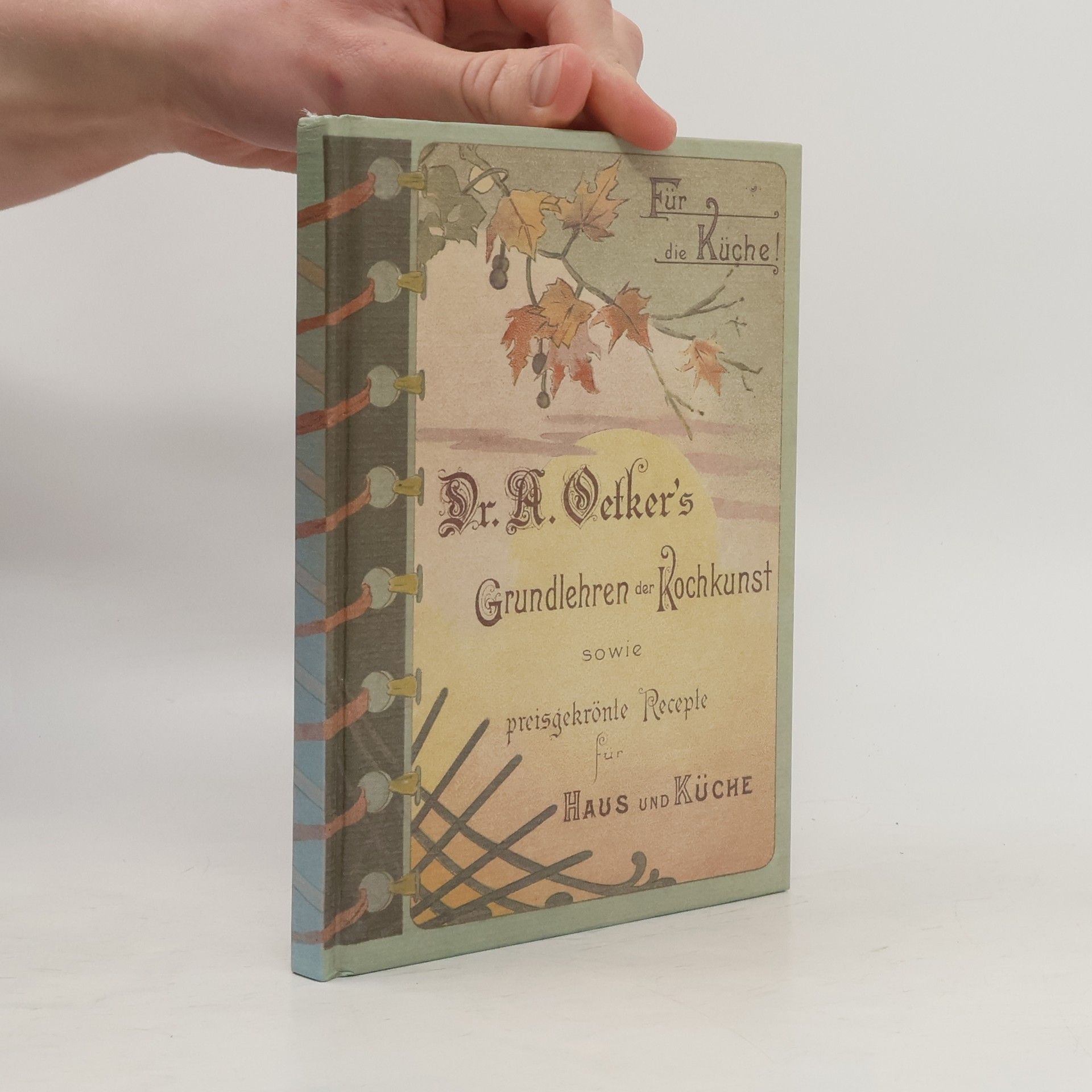 Dr. Oekter Dr. H. Oetkers Grundlehren der Kochkunst