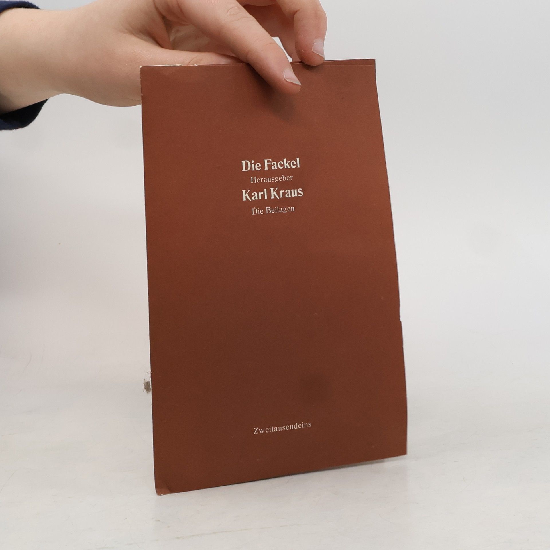 Karl Kraus Die Fackel