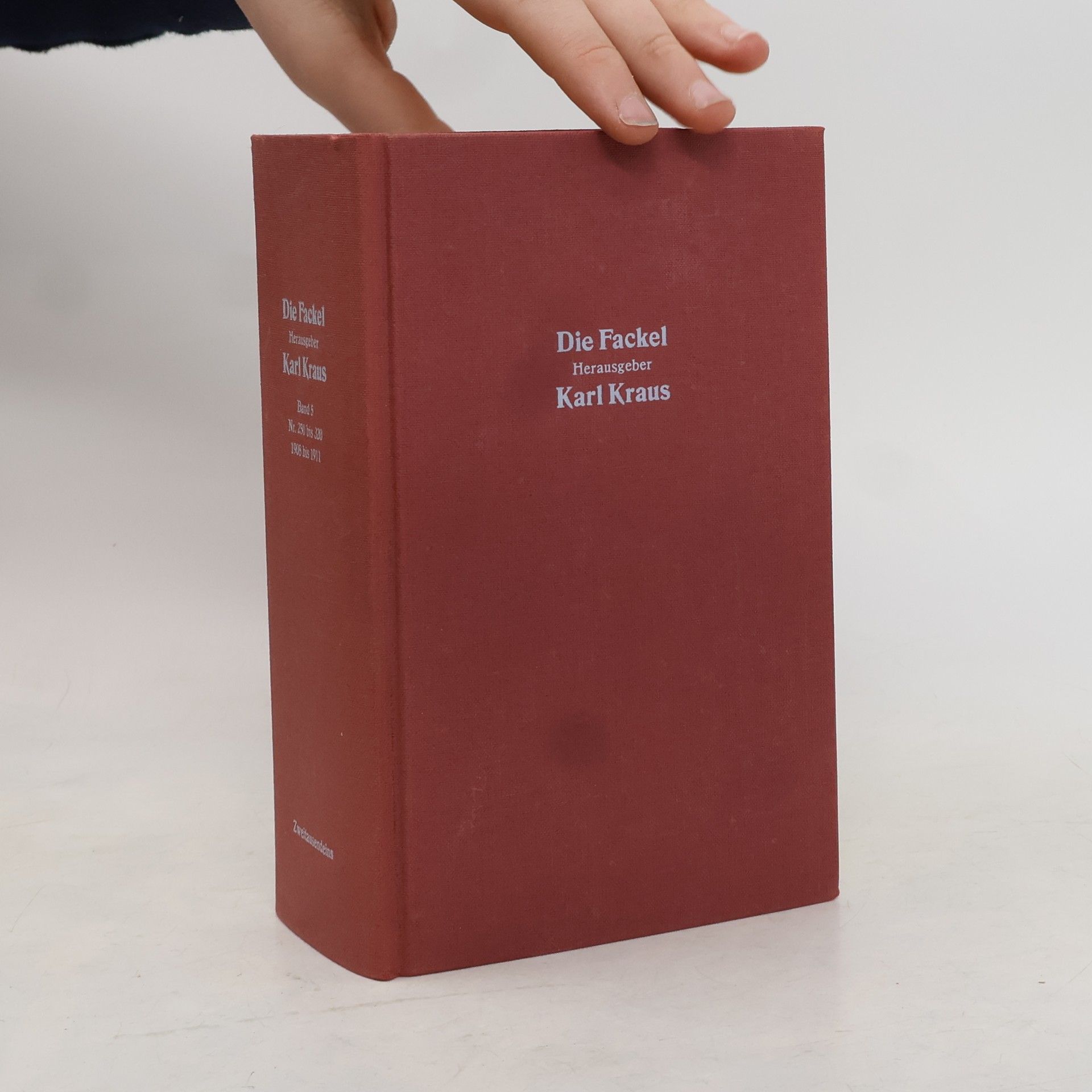 Karl Kraus Die Fackel. Band 5