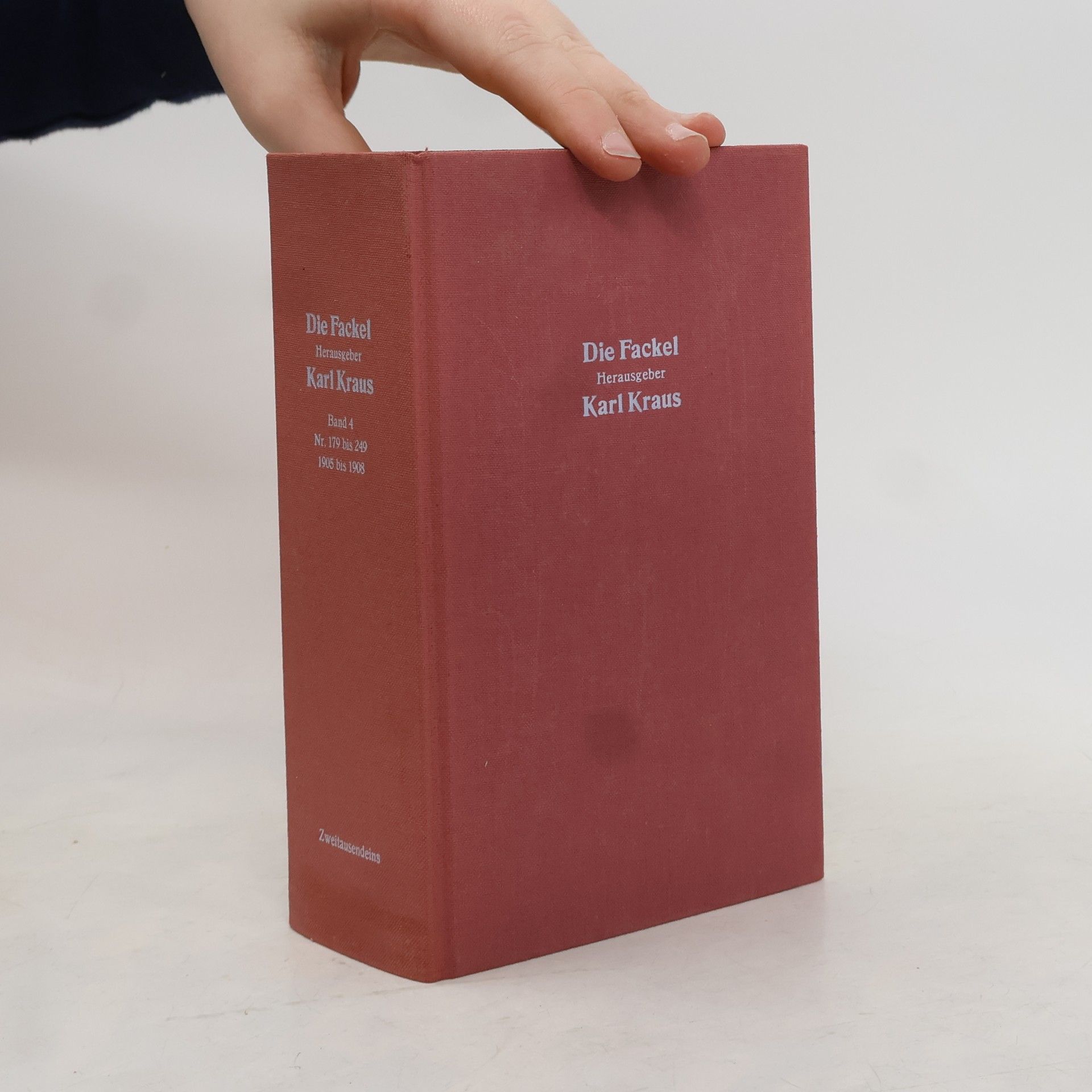 Karl Kraus Die Fackel 4