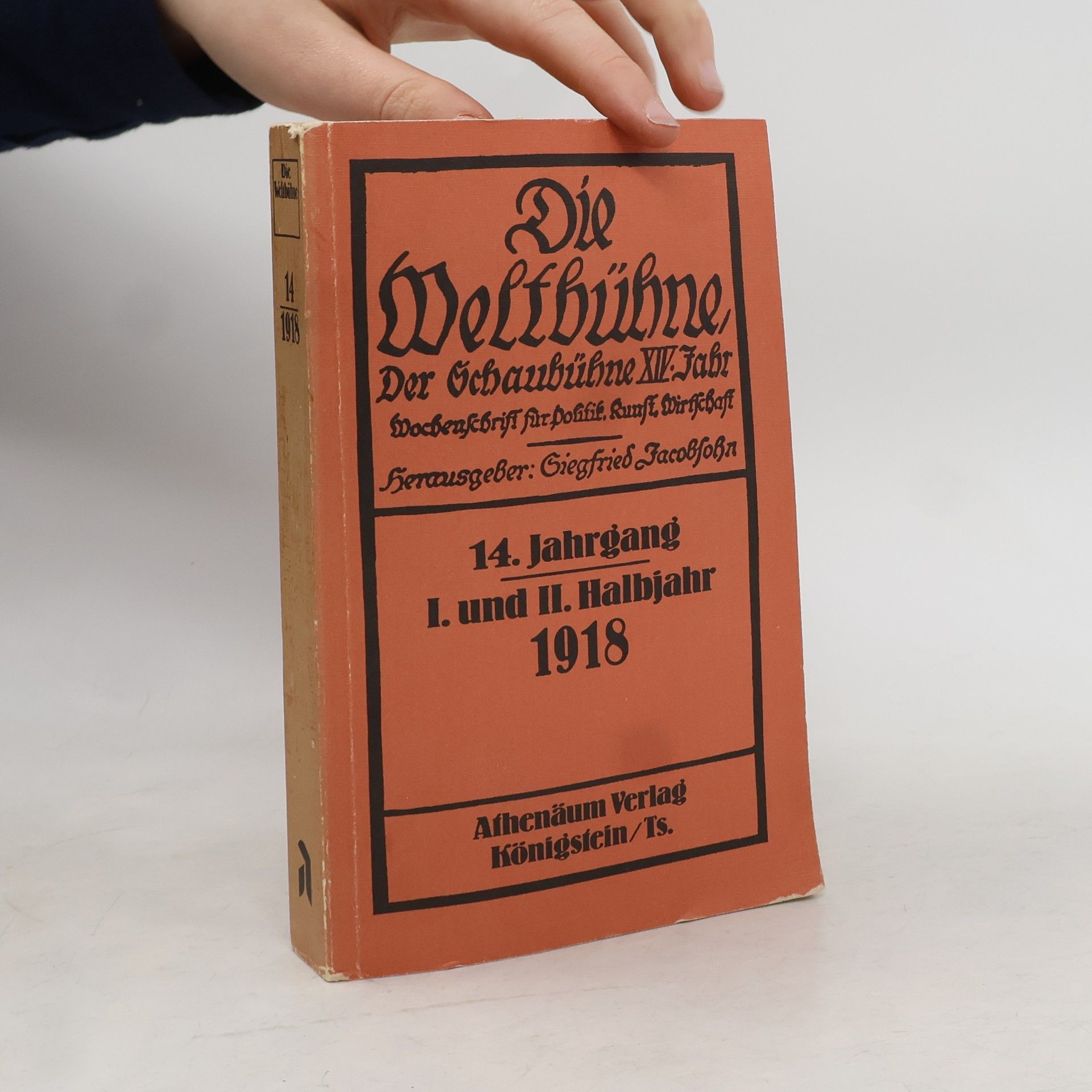 Autorenkollektiv Die Weltbühne 14/1918