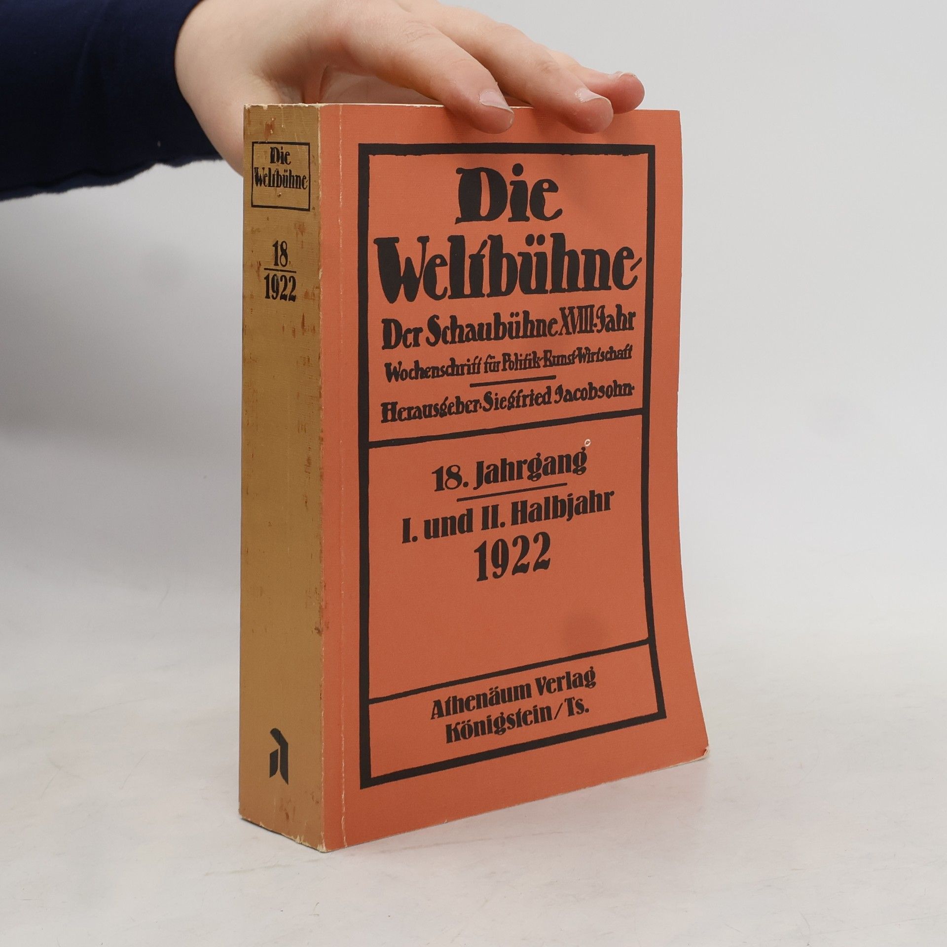 Kolektív autorov Die Weltbühne 18/1922