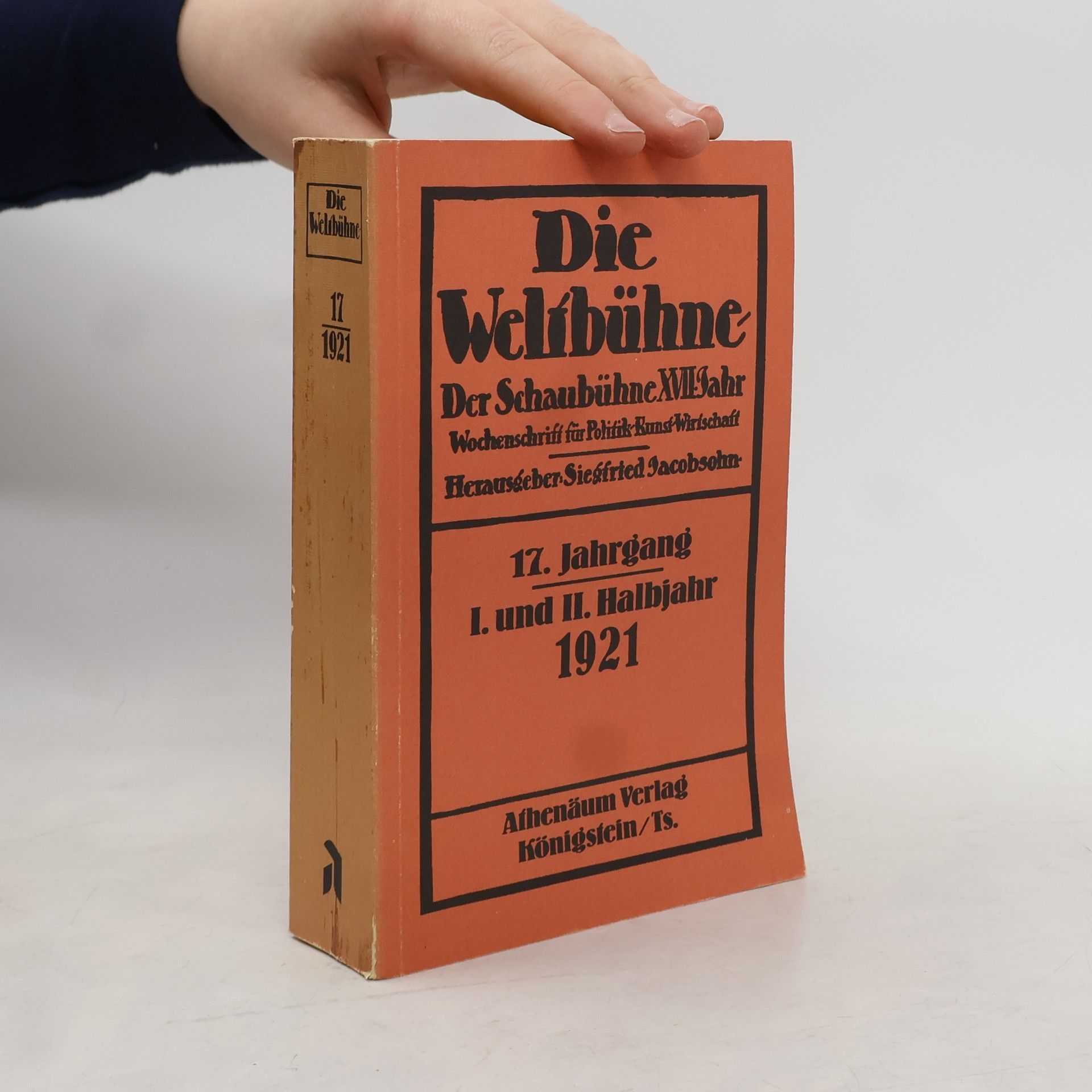 Kolektív autorov Die Weltbühne 17/1921