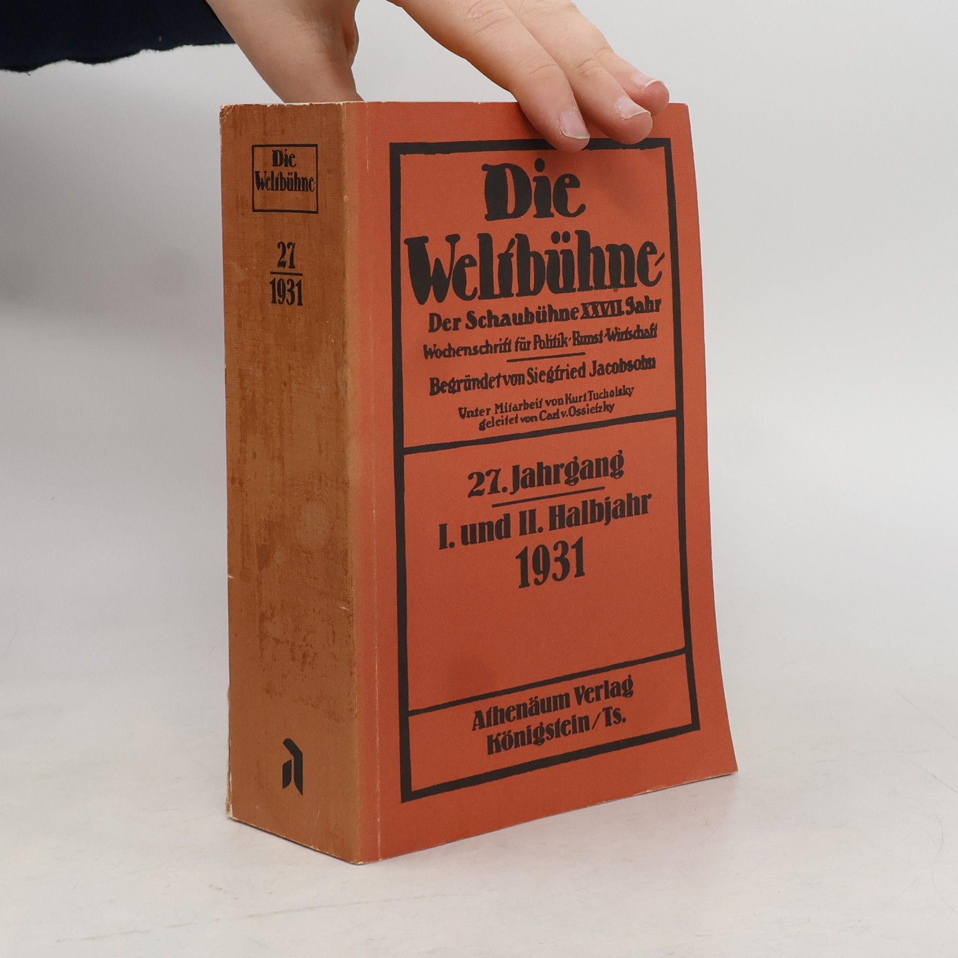Autorenkollektiv Die Weltbühne 27/1931
