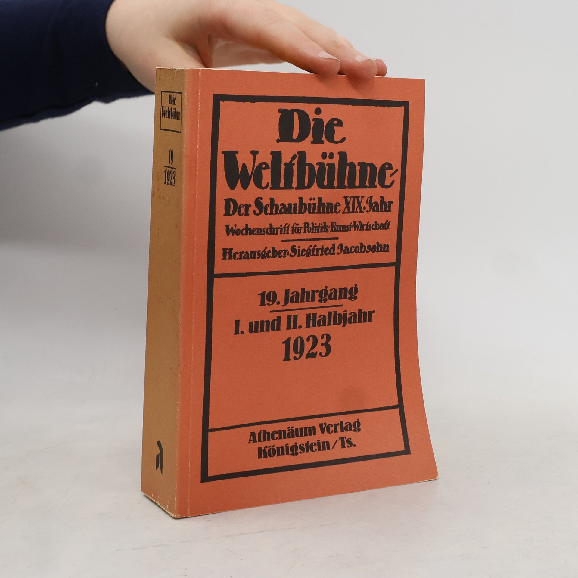 Autorenkollektiv Die Weltbühne 19/1923