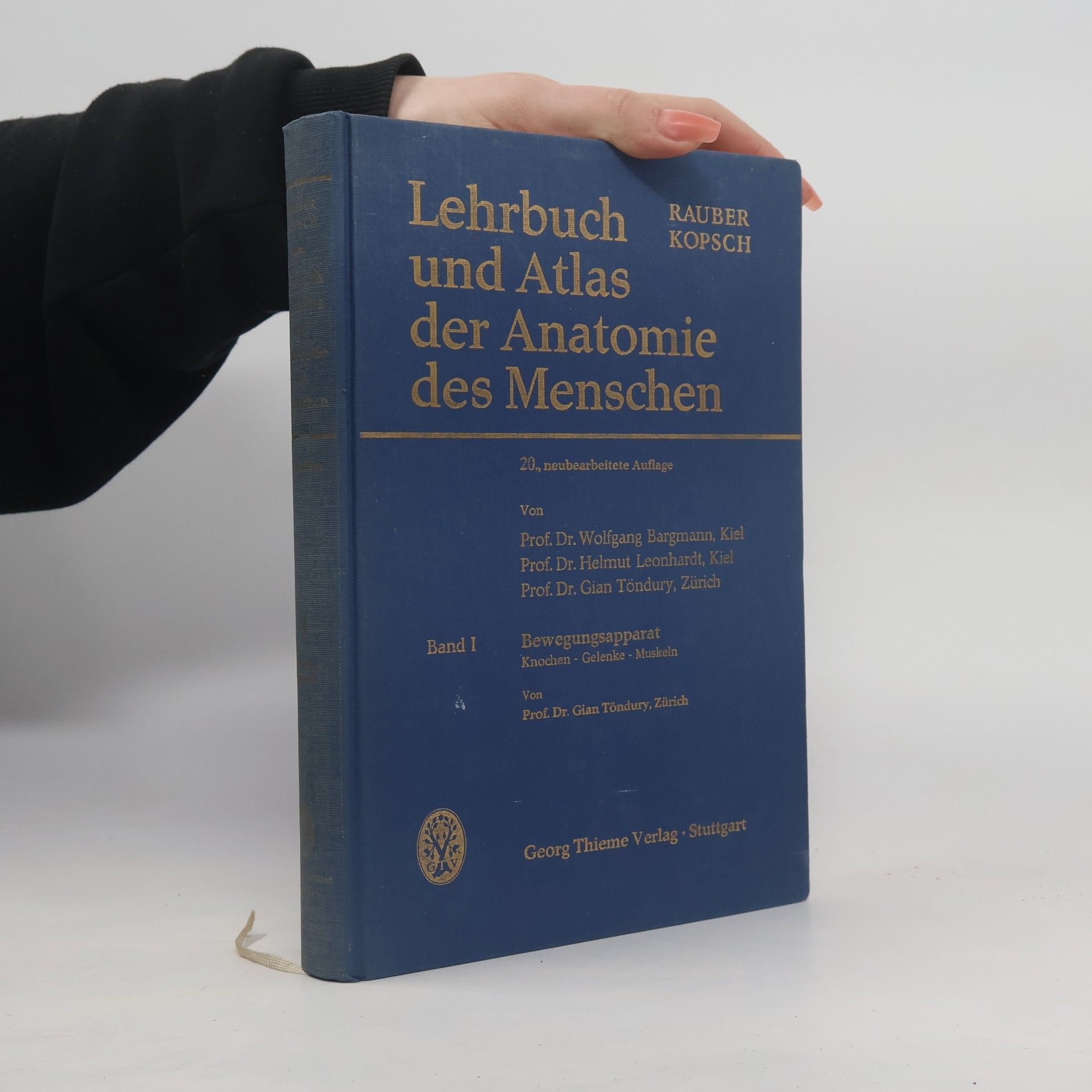 Friedrich Kopsch Lehrbuch und Atlas der Anatomie des Menschen
