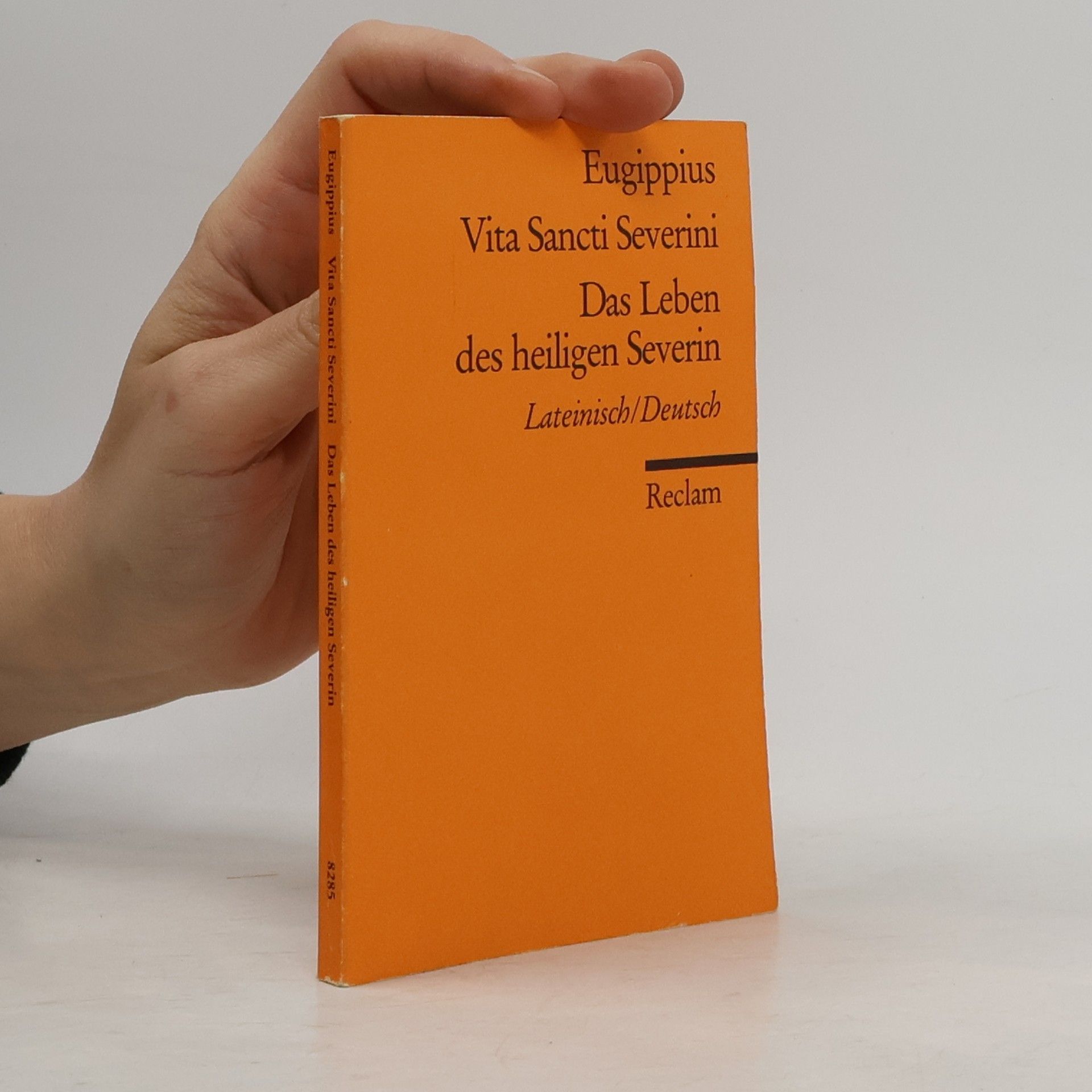 Eugippius Das Leben des heiligen Severin. Vita Sancti Severin