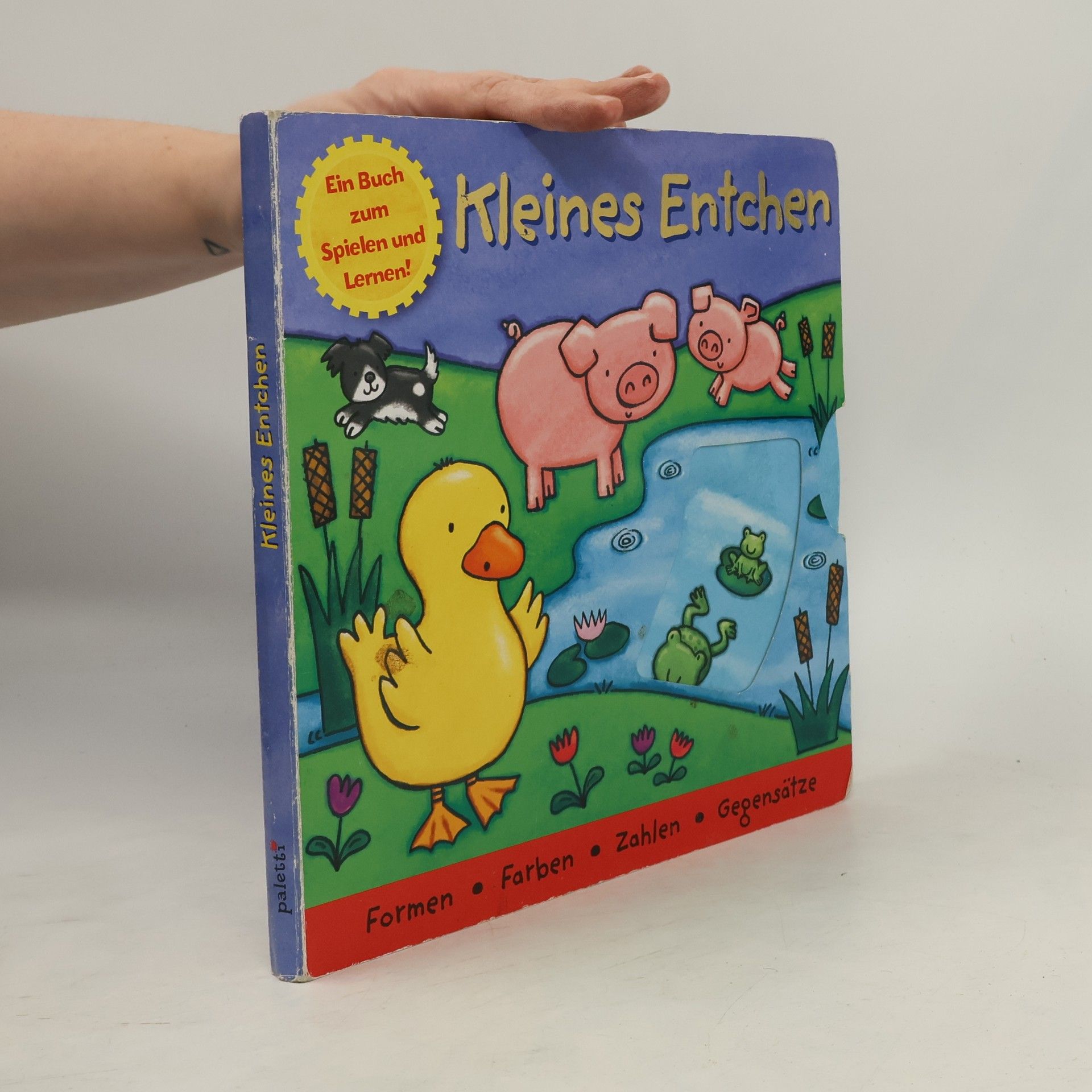 Paletti Zieh- und Schiebebuch - Kleines Entchen