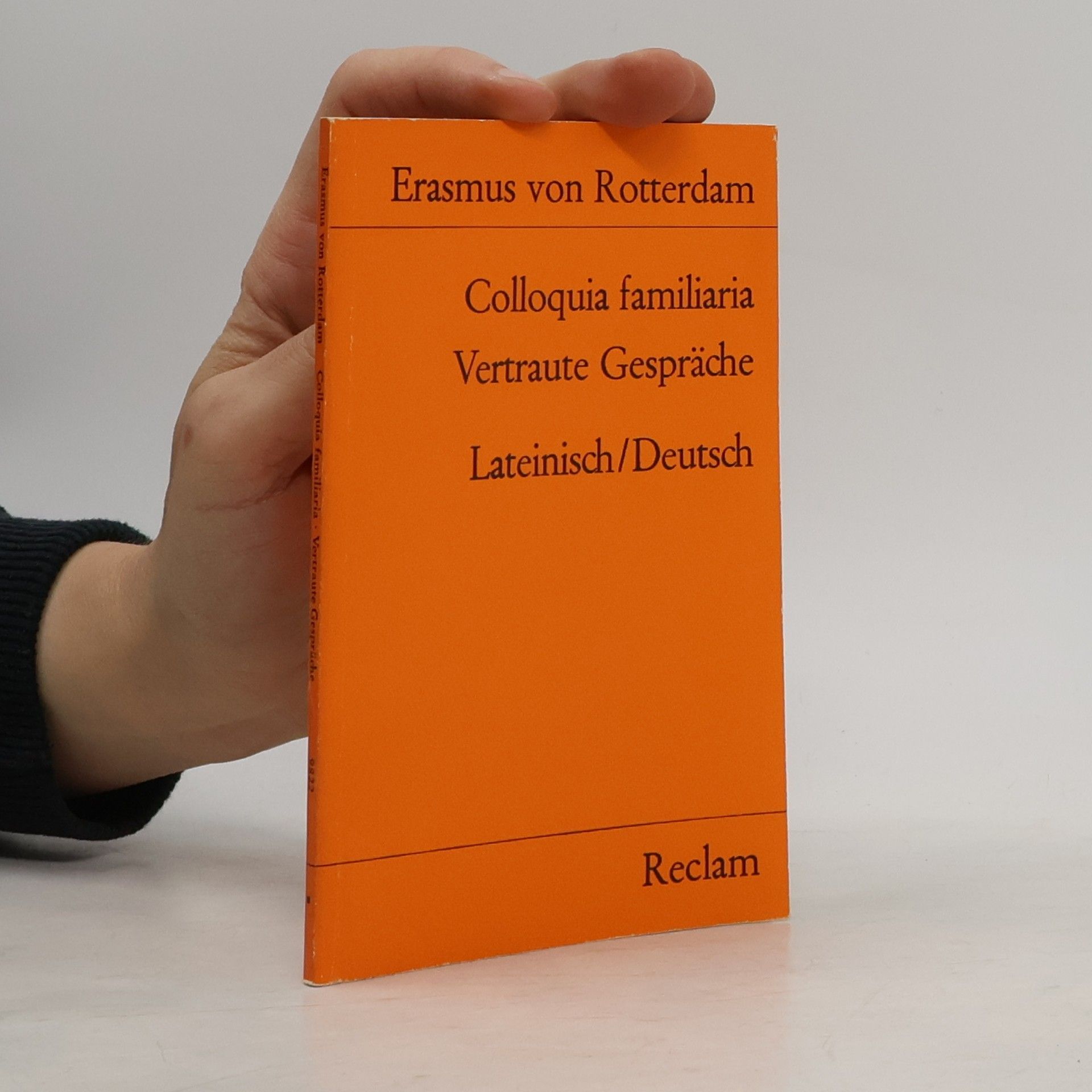 Erasmus Rotterdamský Colloquia familiaria