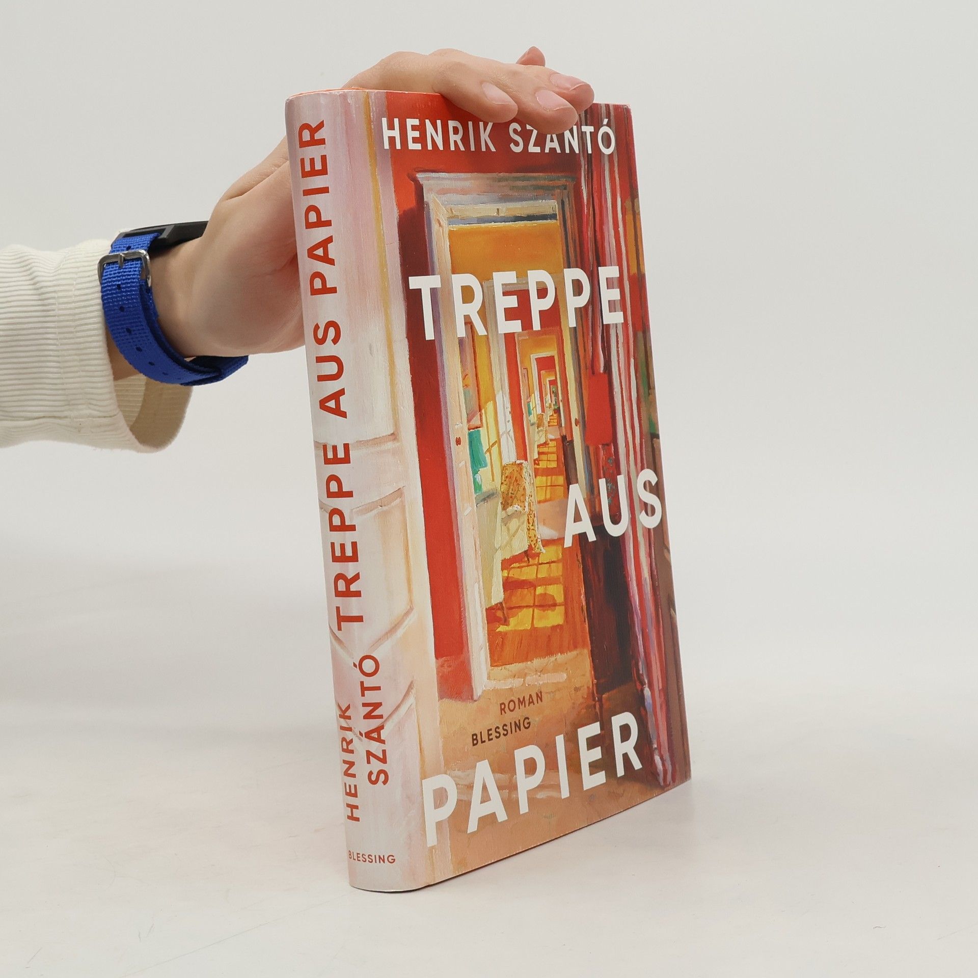 Henrik Szanto Treppe aus Papier