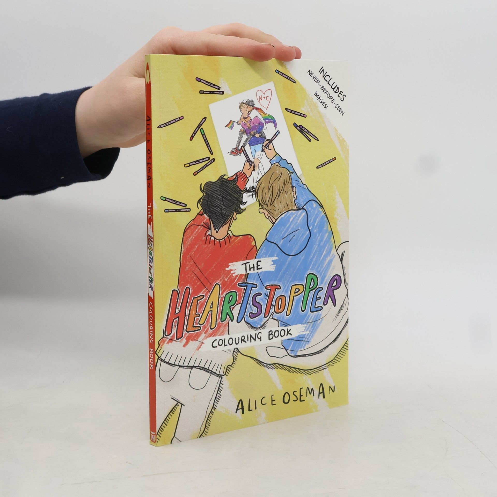 Alice Oseman The Heartstopper Colouring Book