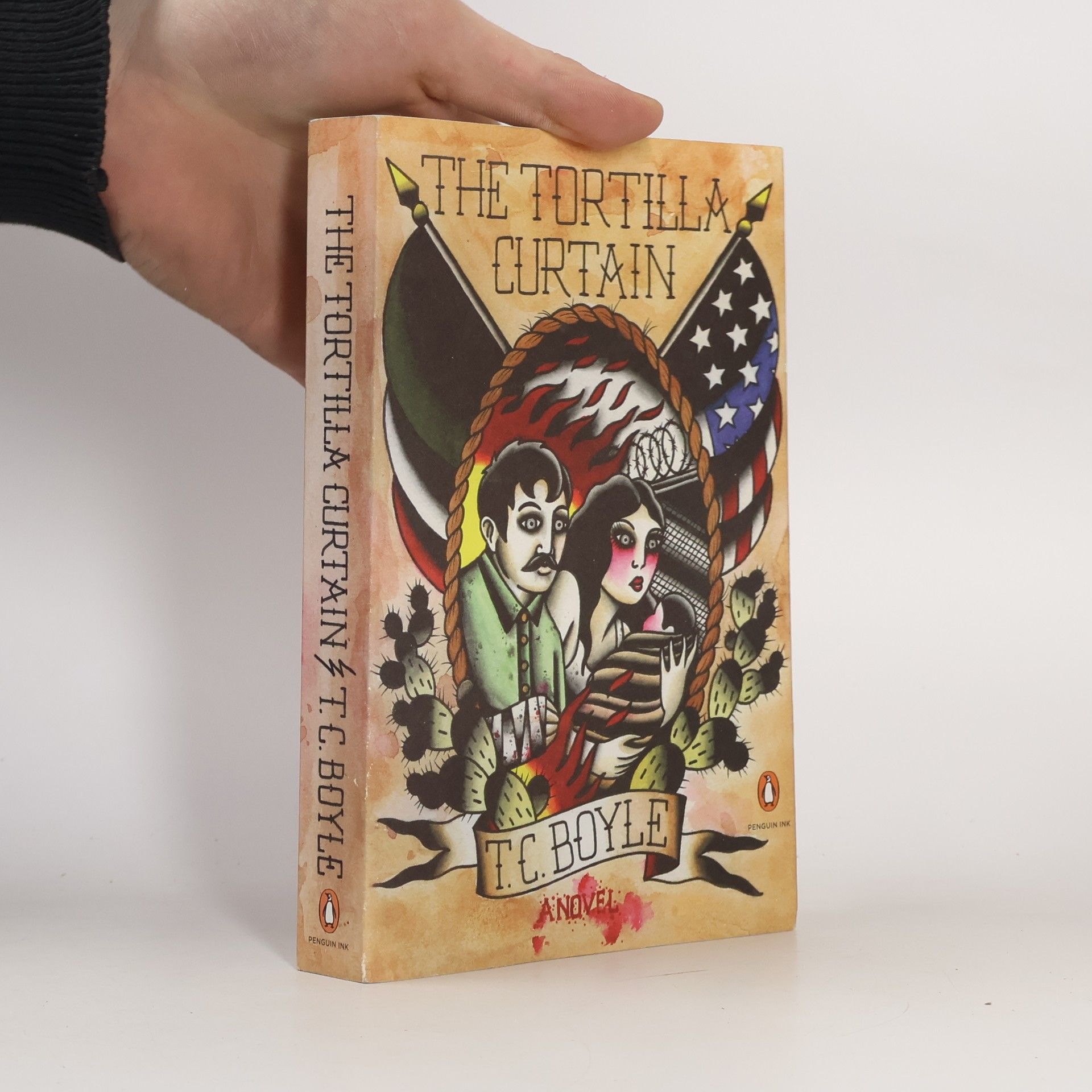 Tom Coraghessan Boyle The Tortilla Curtain. America, Englische Ausgabe