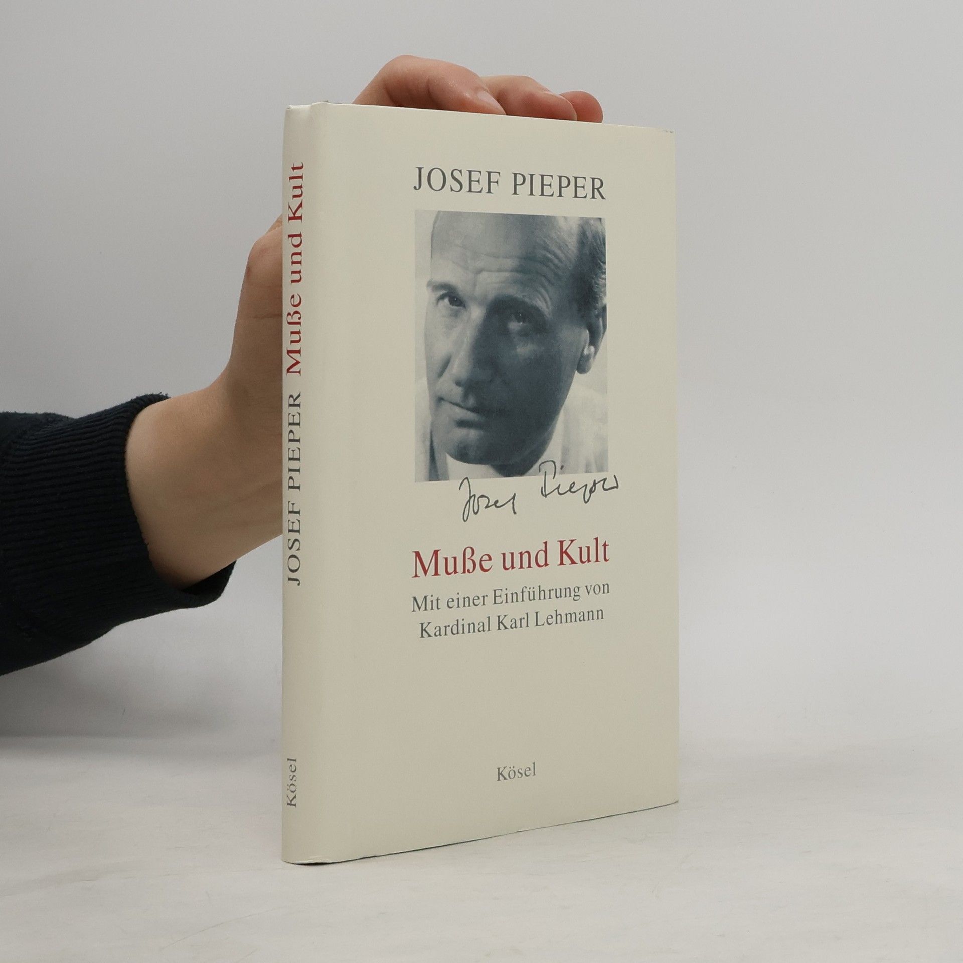 Josef Pieper Muße und Kult