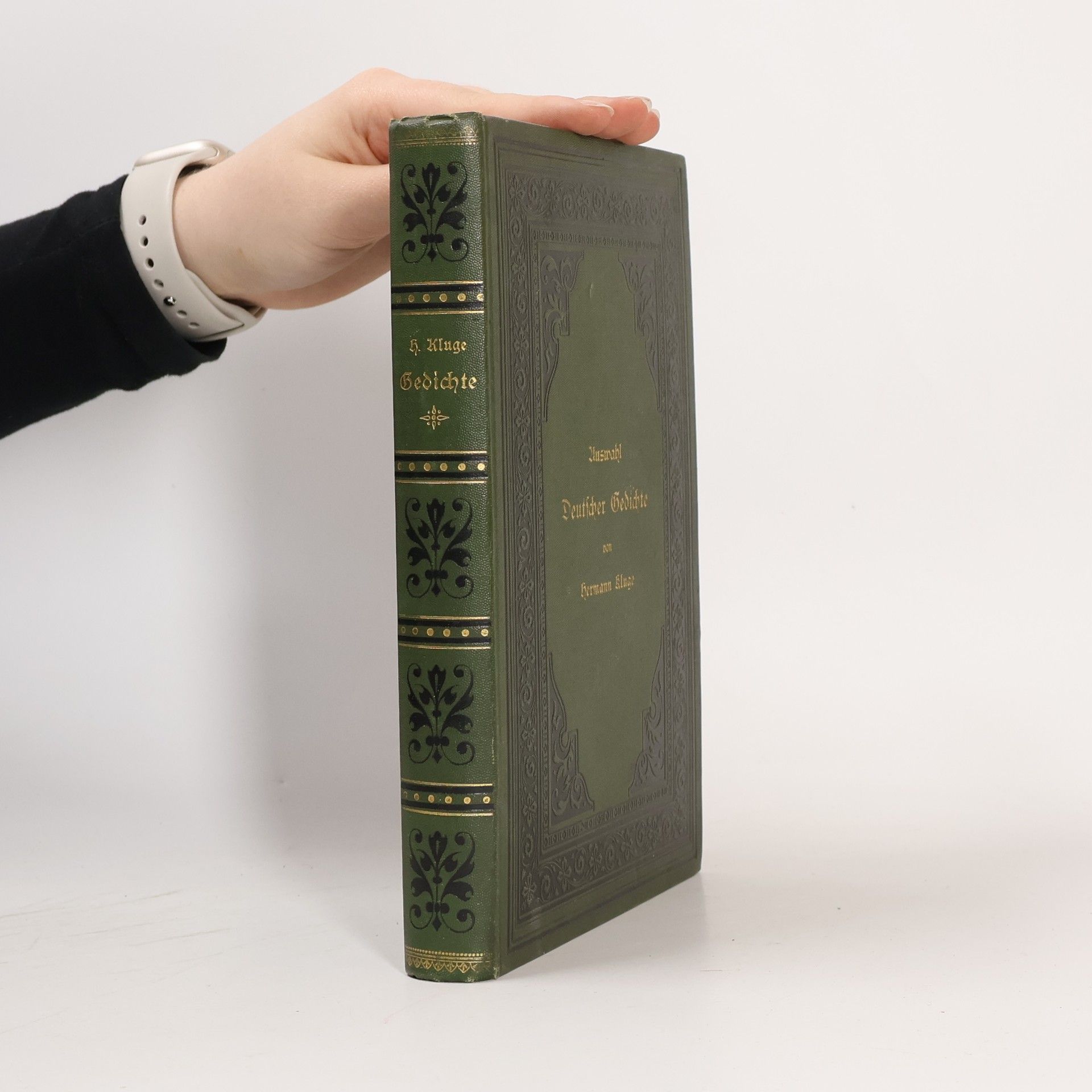 Dr. Hermann Kluge Auswahl Deutscher Gedichte