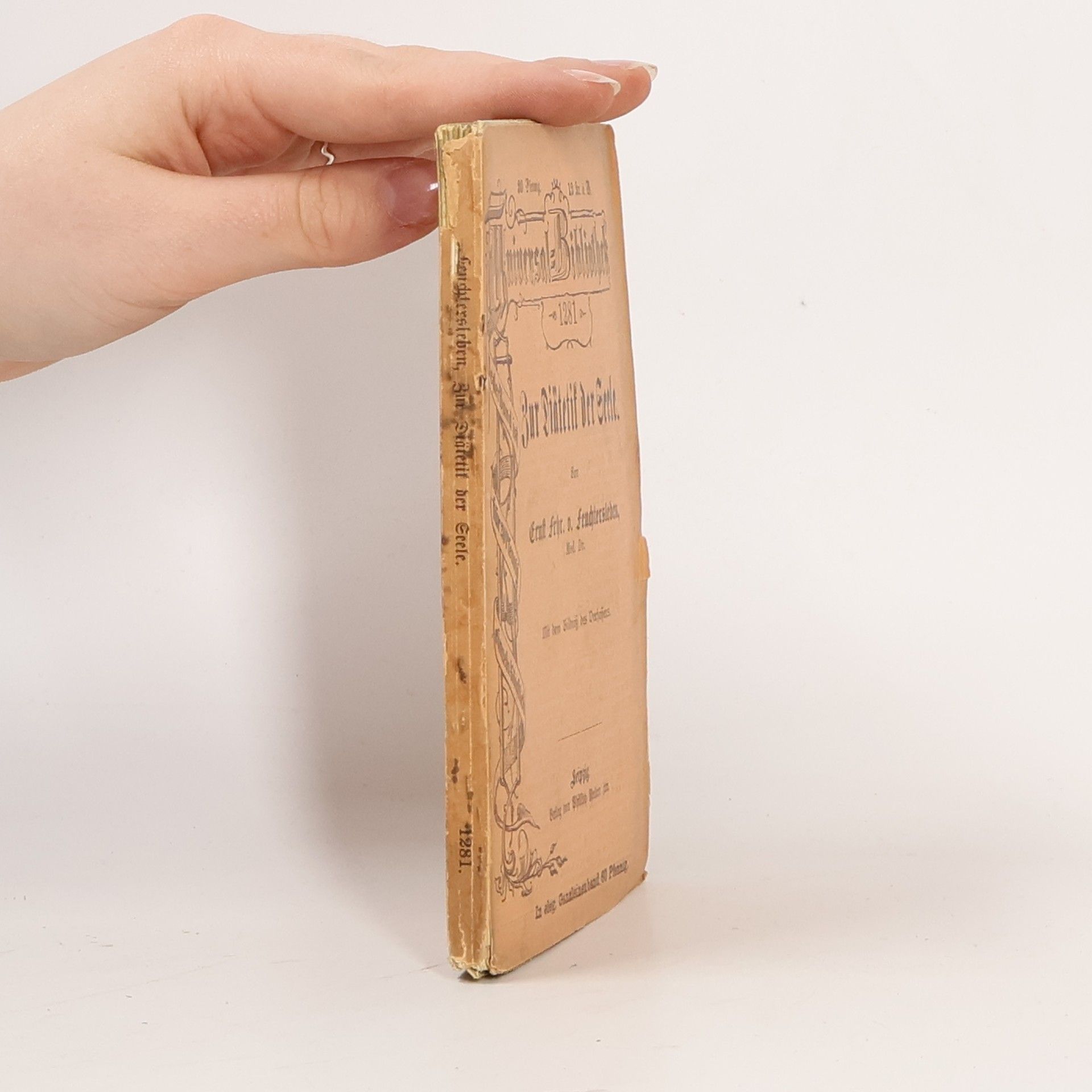 Ernst, Baron von Feuchtersleben Zur Diätetik der Seele