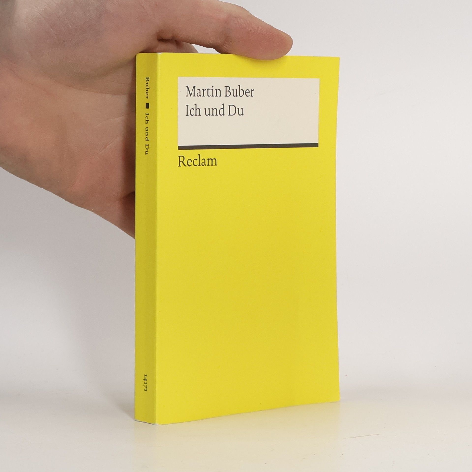 Martin Buber Ich und Du