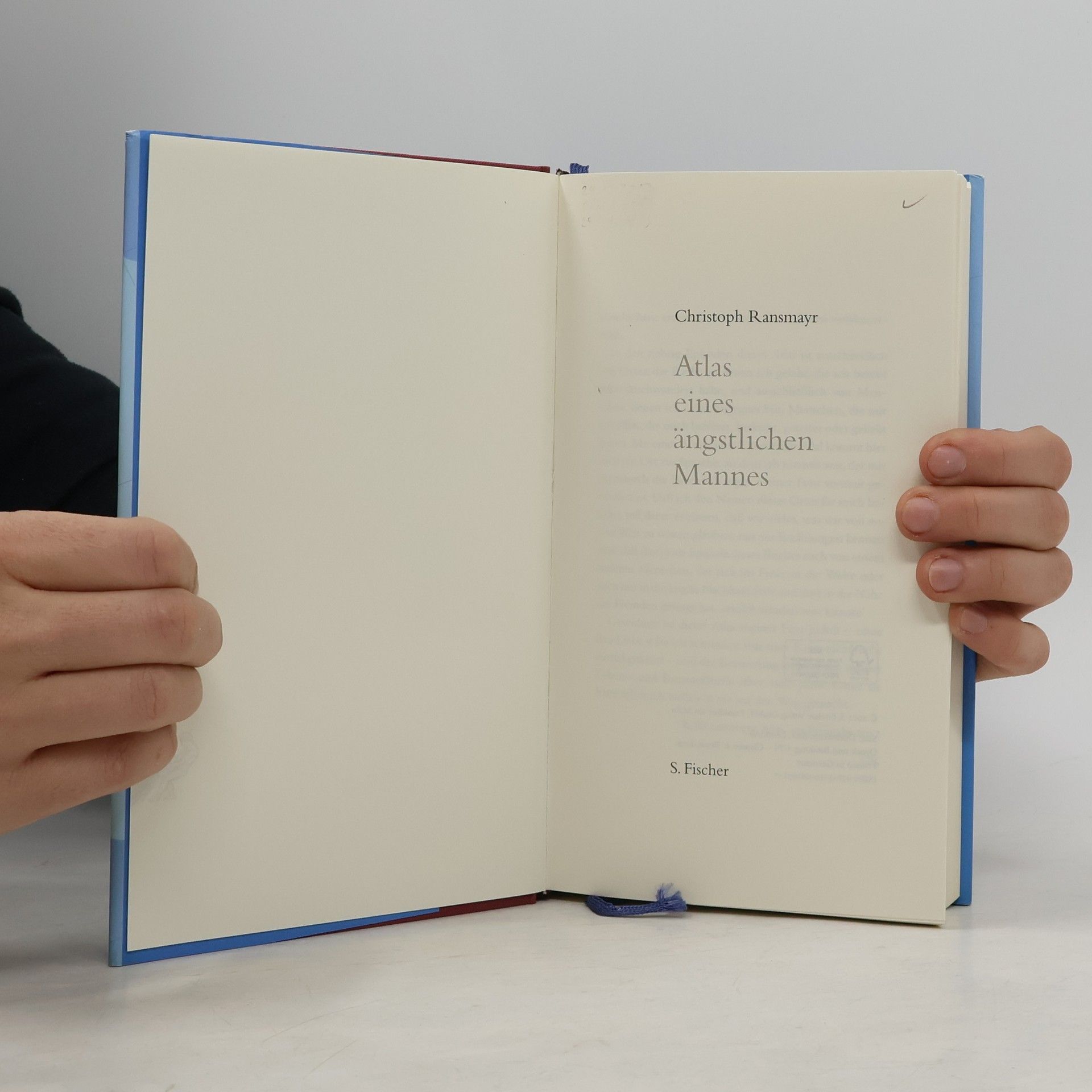 Christoph Ransmayr Atlas eines ängstlichen Mannes